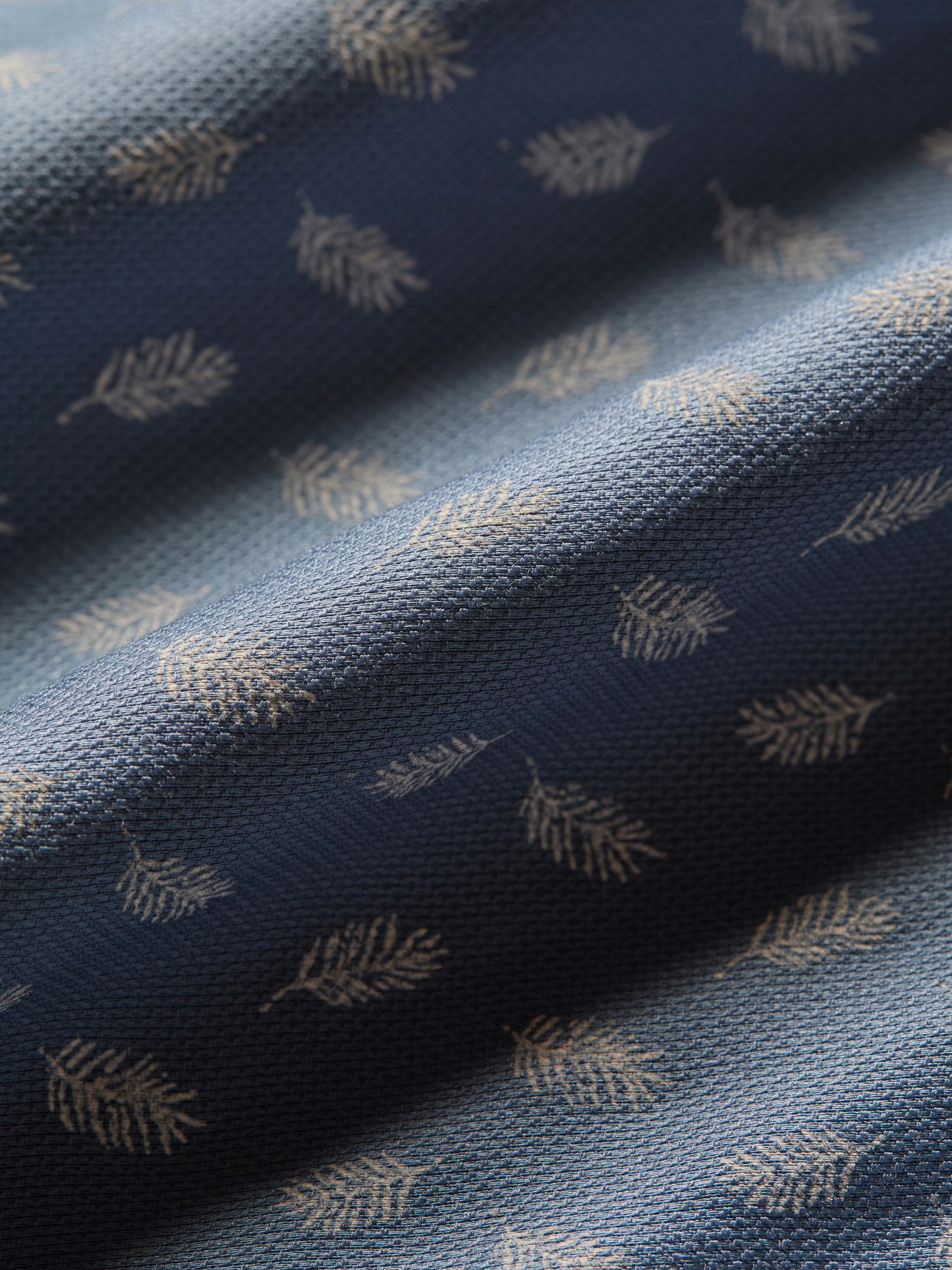 Short-Sleeve MovementTM Monterey Shirt - Marine Palm Foliage