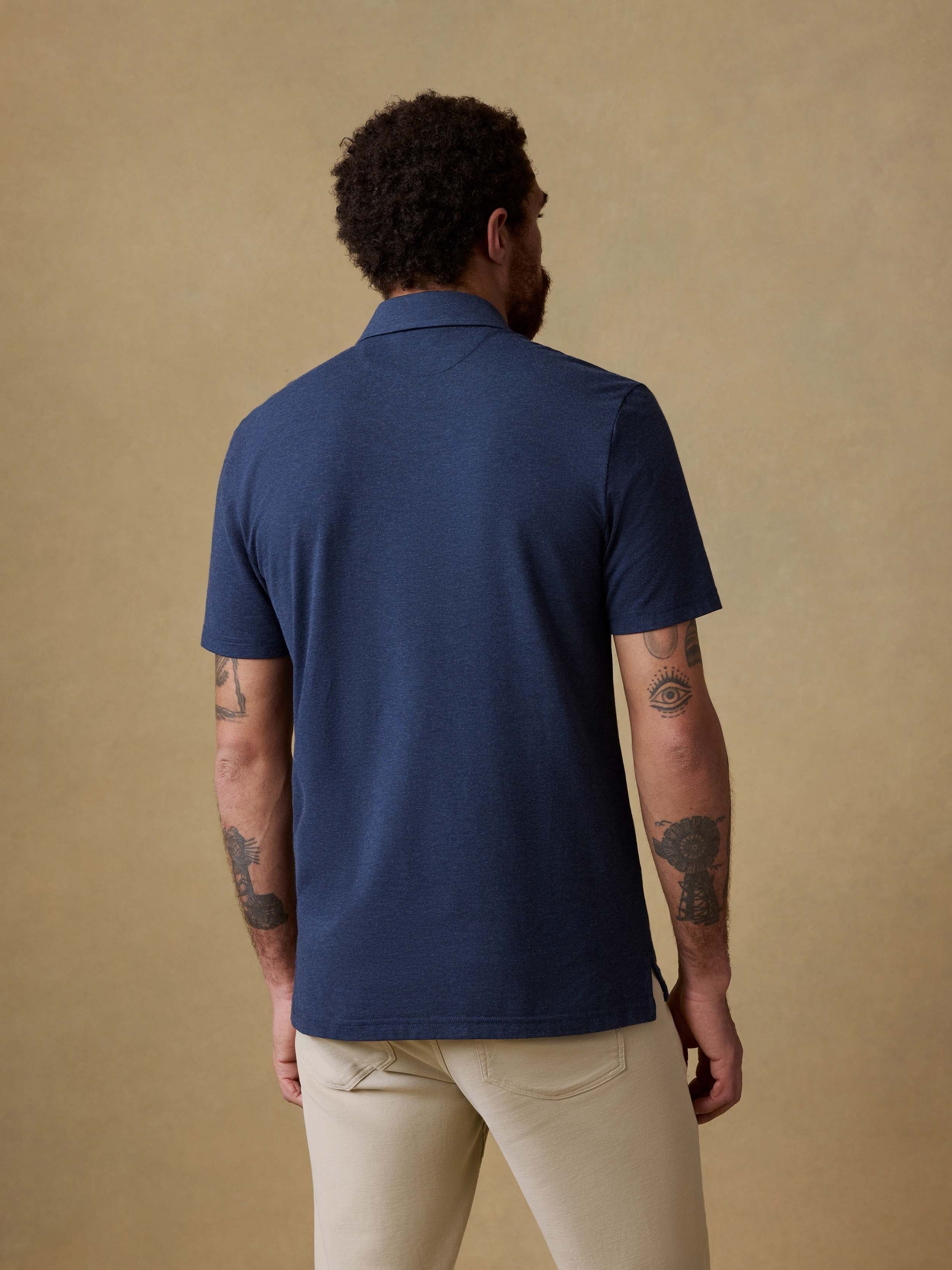 Short-Sleeve MovementTM Polo - Great Falls Heather