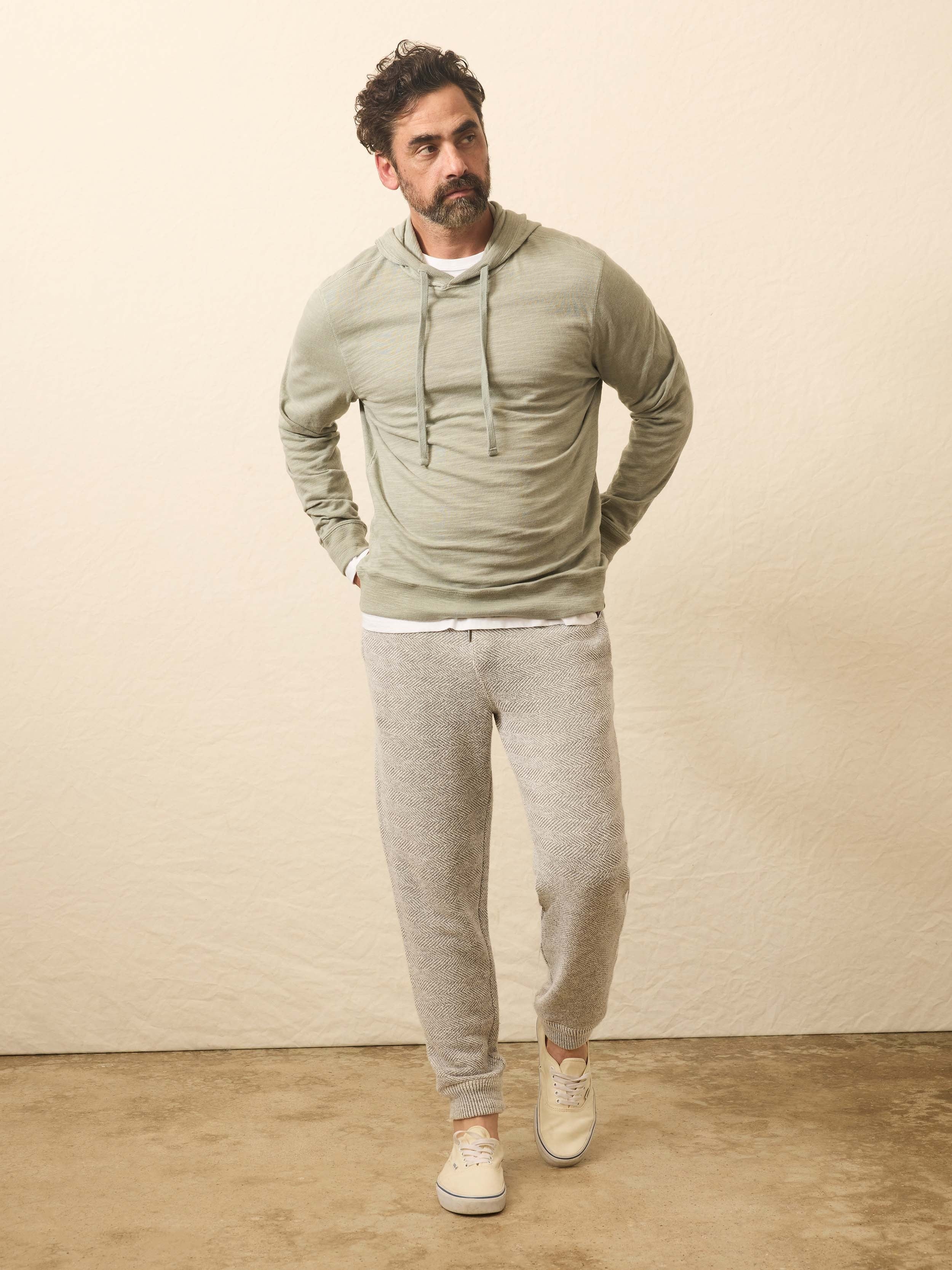Sunwashed Organic Hoodie - Coastal Sage