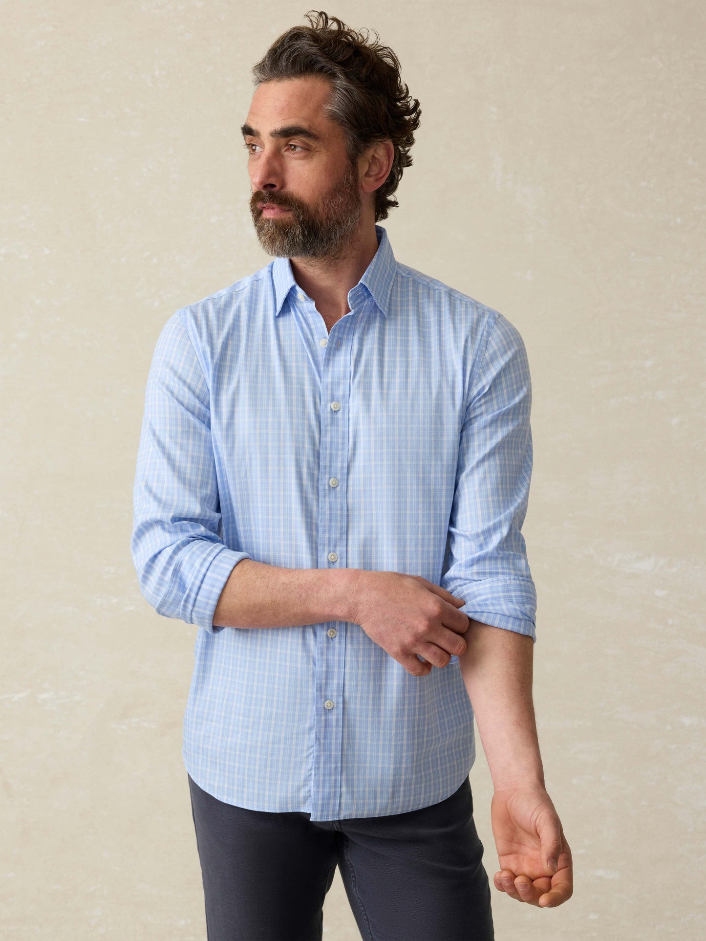 The MovementTM Shirt - Sky Shore Plaid