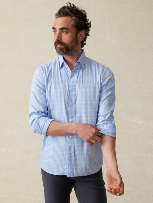 The MovementTM Shirt - Sky Shore Plaid