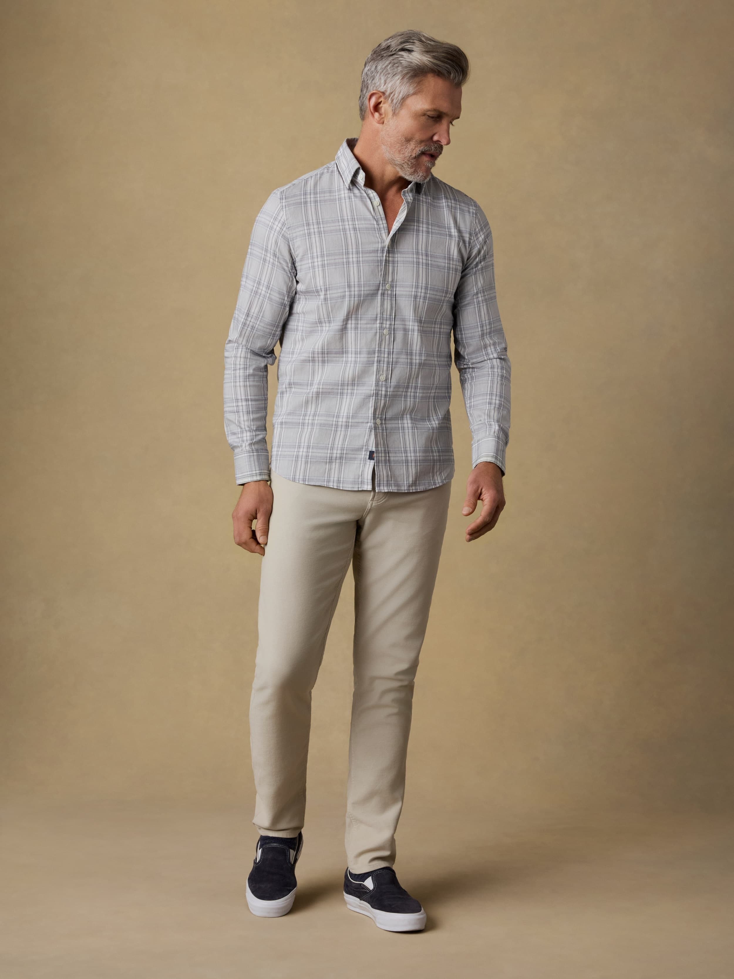 The MovementTM Shirt - Grey Cloud Plaid