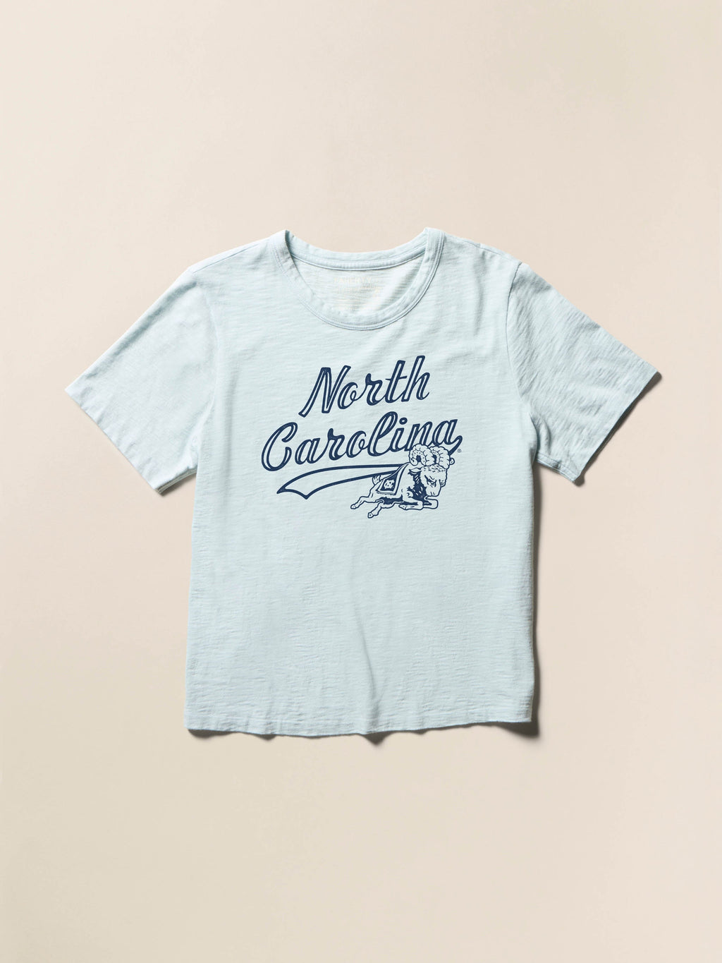 University of North Carolina Sunwashed Essential Tee - Sky