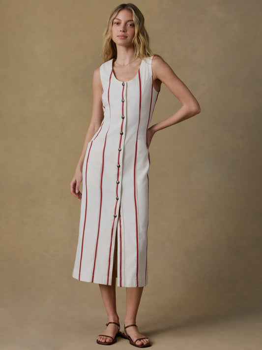 Tideweave Malibu Dress - Northbay Stripe
