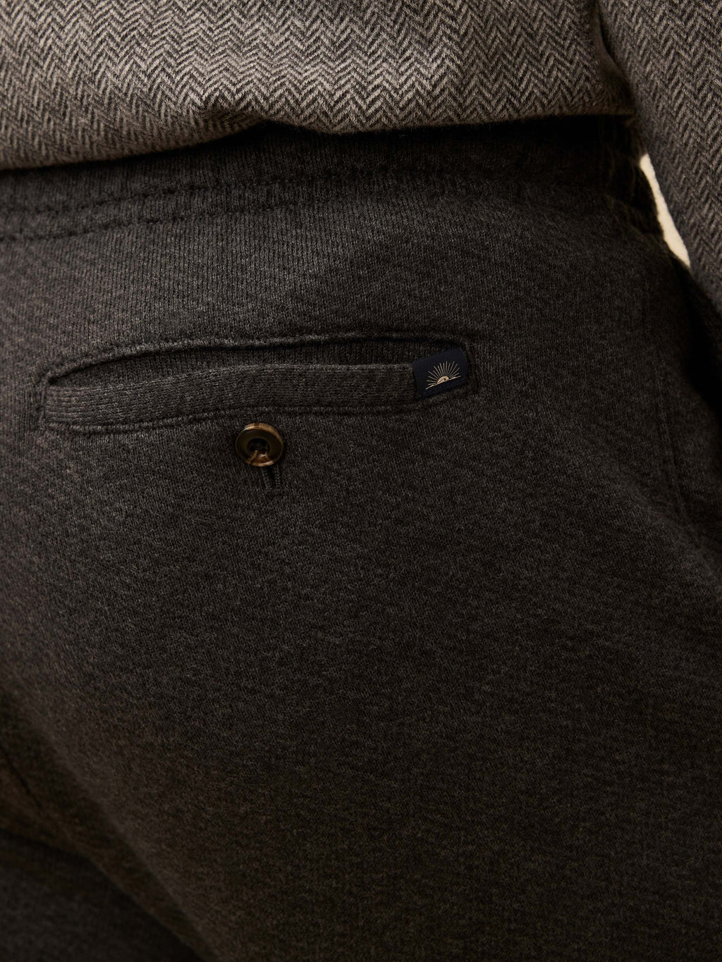 Inlet Jogger Pant - Black Sky Melange