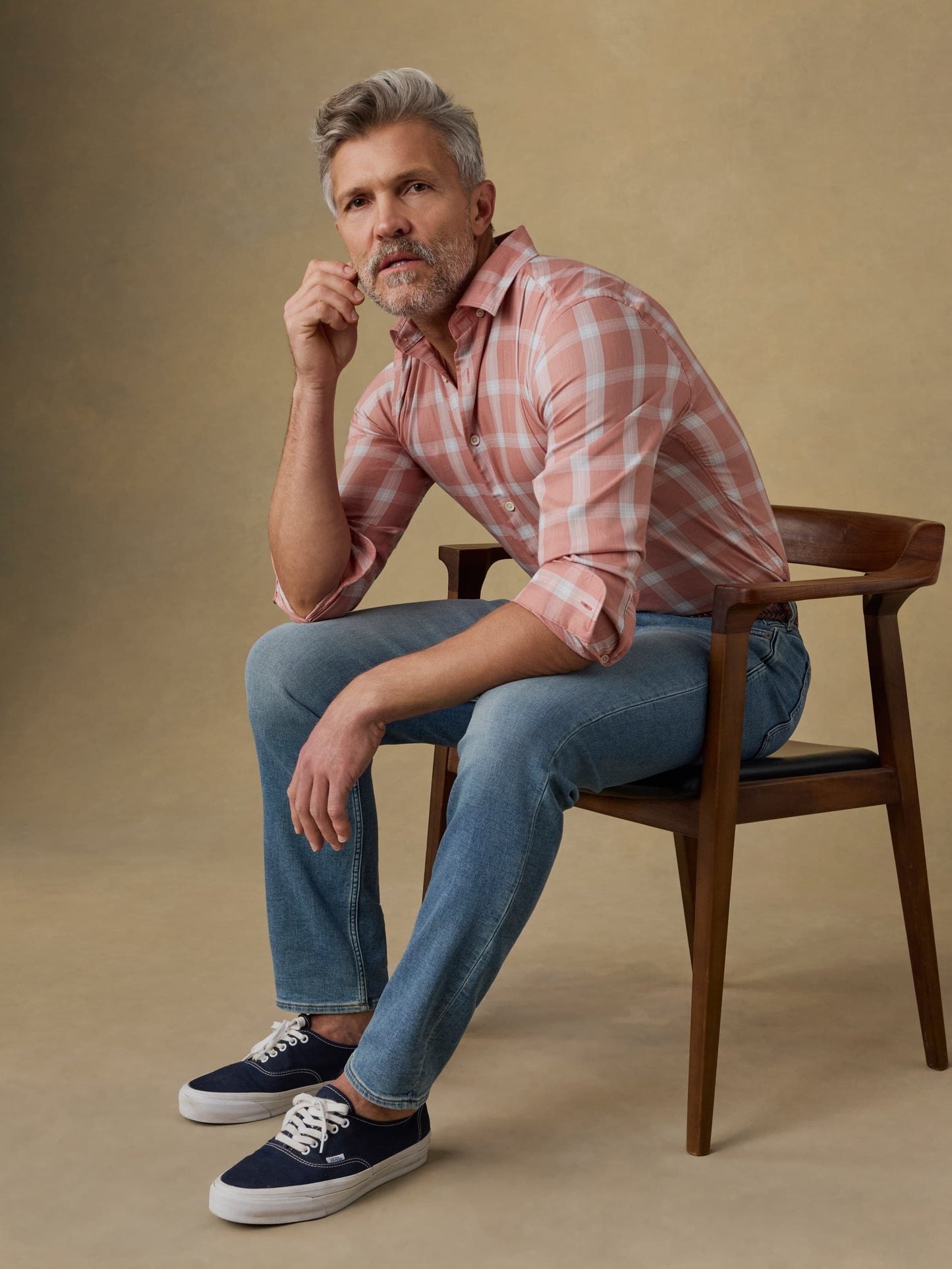 MovementTM Monterey Shirt - Desert Dust Plaid
