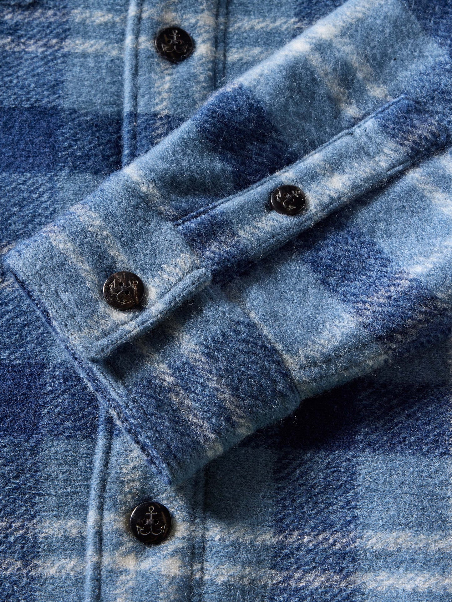 Range Fleece Lined CPO - Vintage Blue Plaid