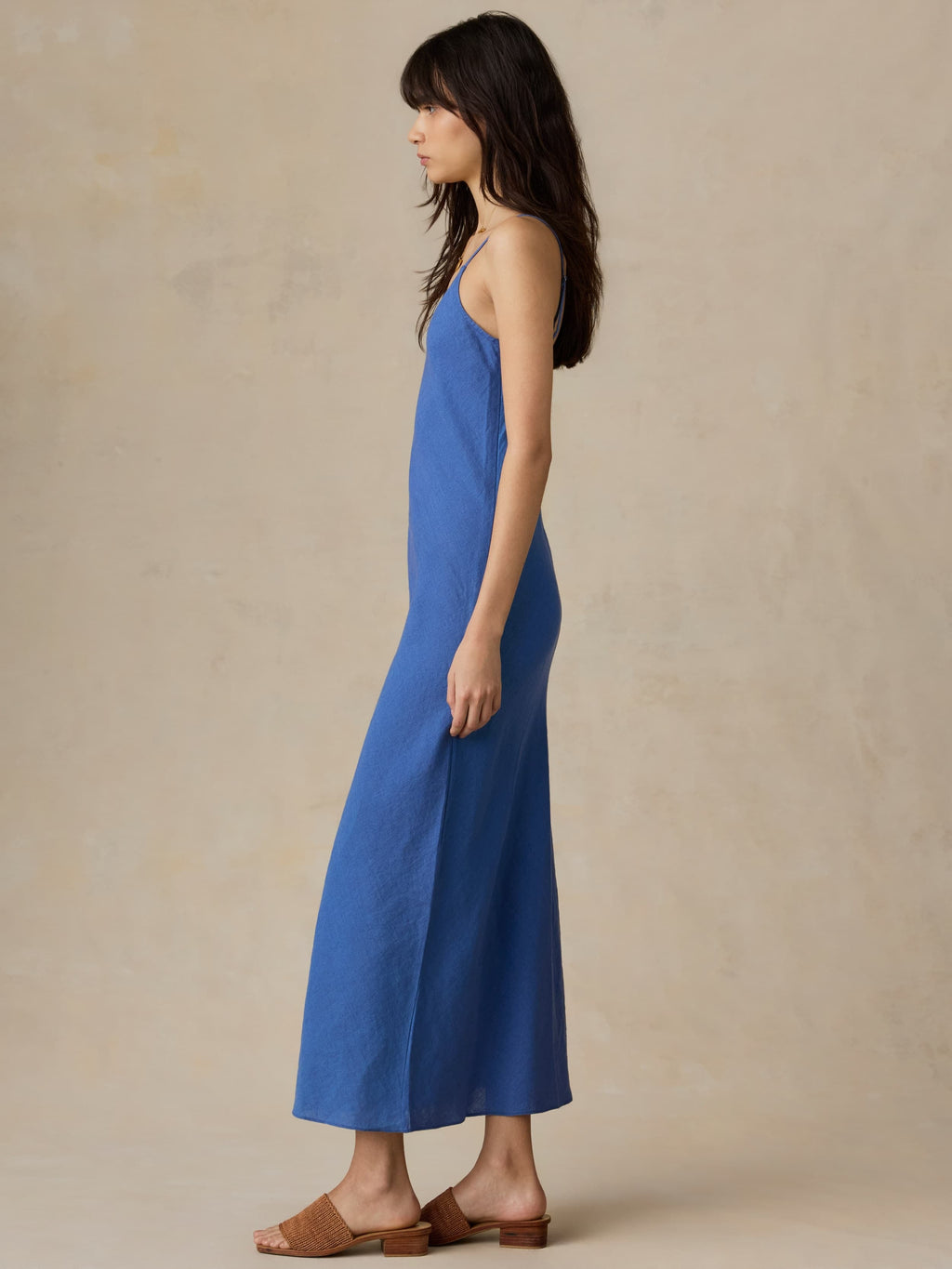 Mia Slip Dress - Paradise Blue