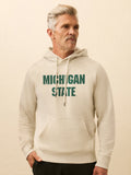 Michigan State High Standard Fleece Hoodie - Antique Ivory Heather