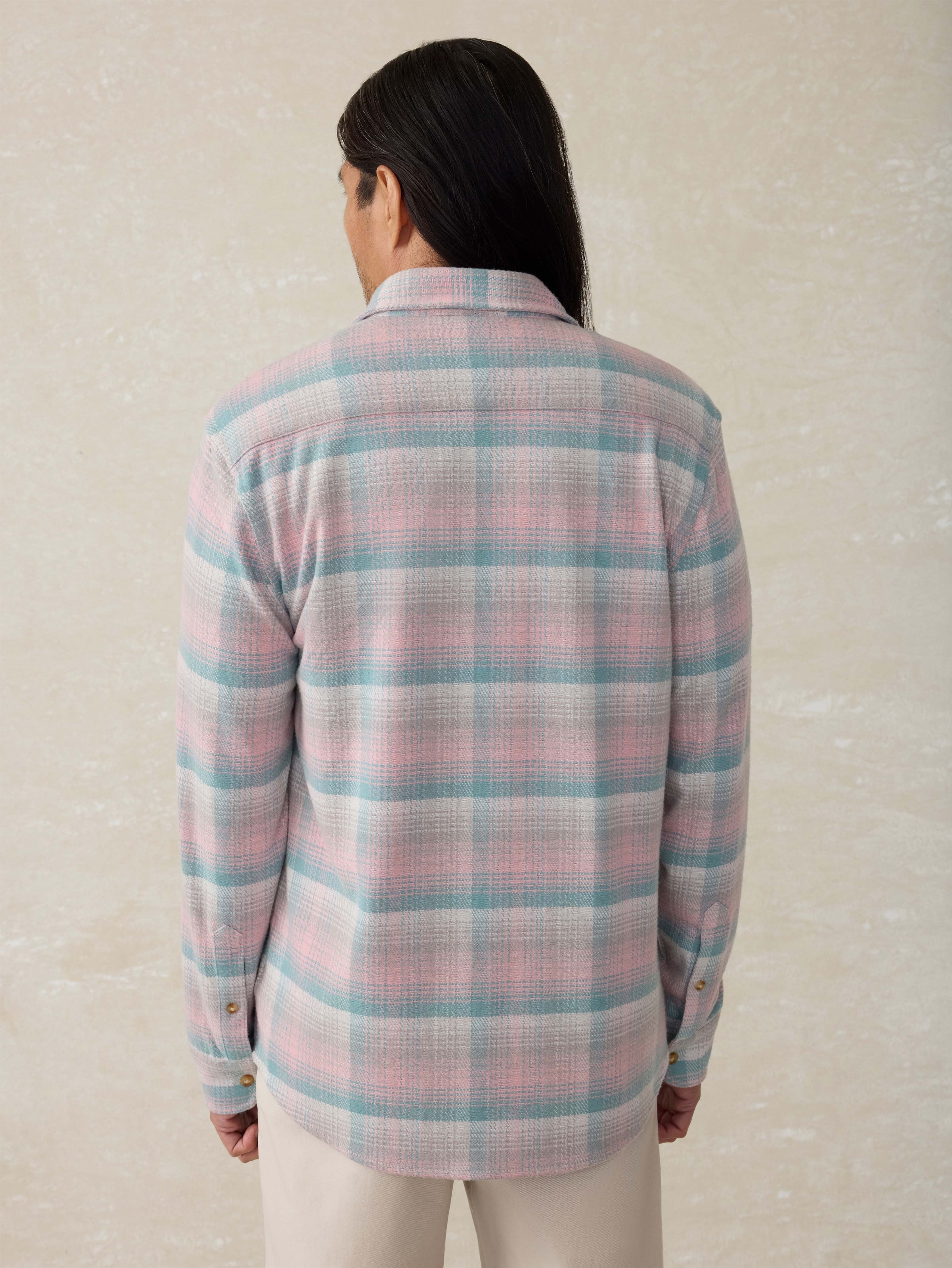 LegendTM Sweater Shirt - Sedona Sage Plaid