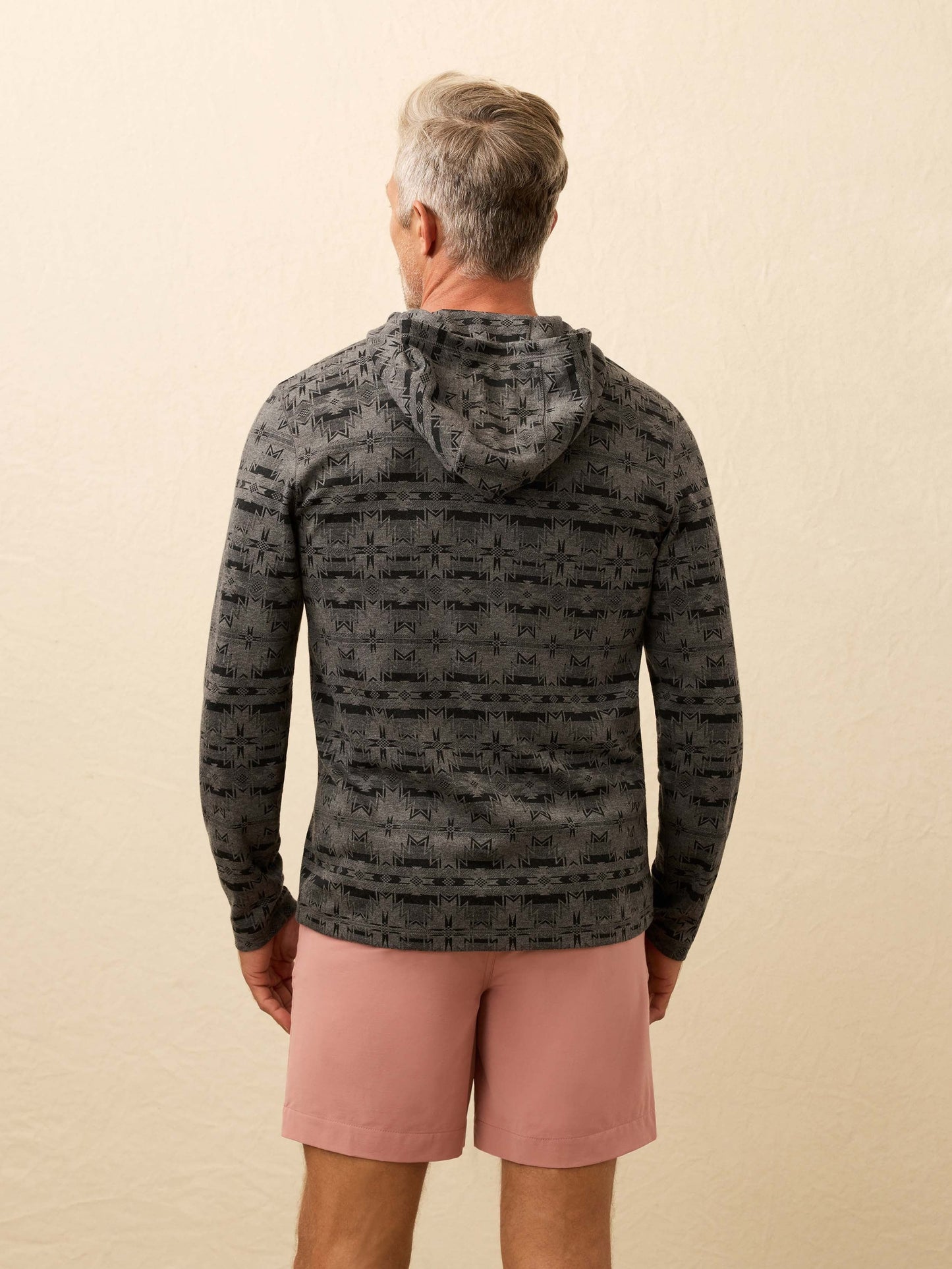 Doug Good Feather MovementTM Hoodie - Grey Night Stars