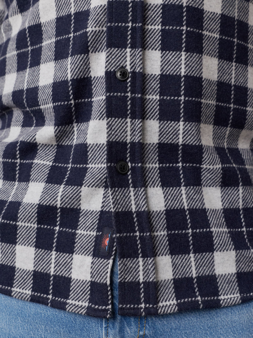 LegendTM Sweater Shirt (Single Pocket) - Midnight Lake Plaid