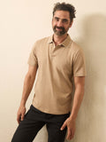 Short-Sleeve MovementTM Pique Polo - Driftwood Island Heather
