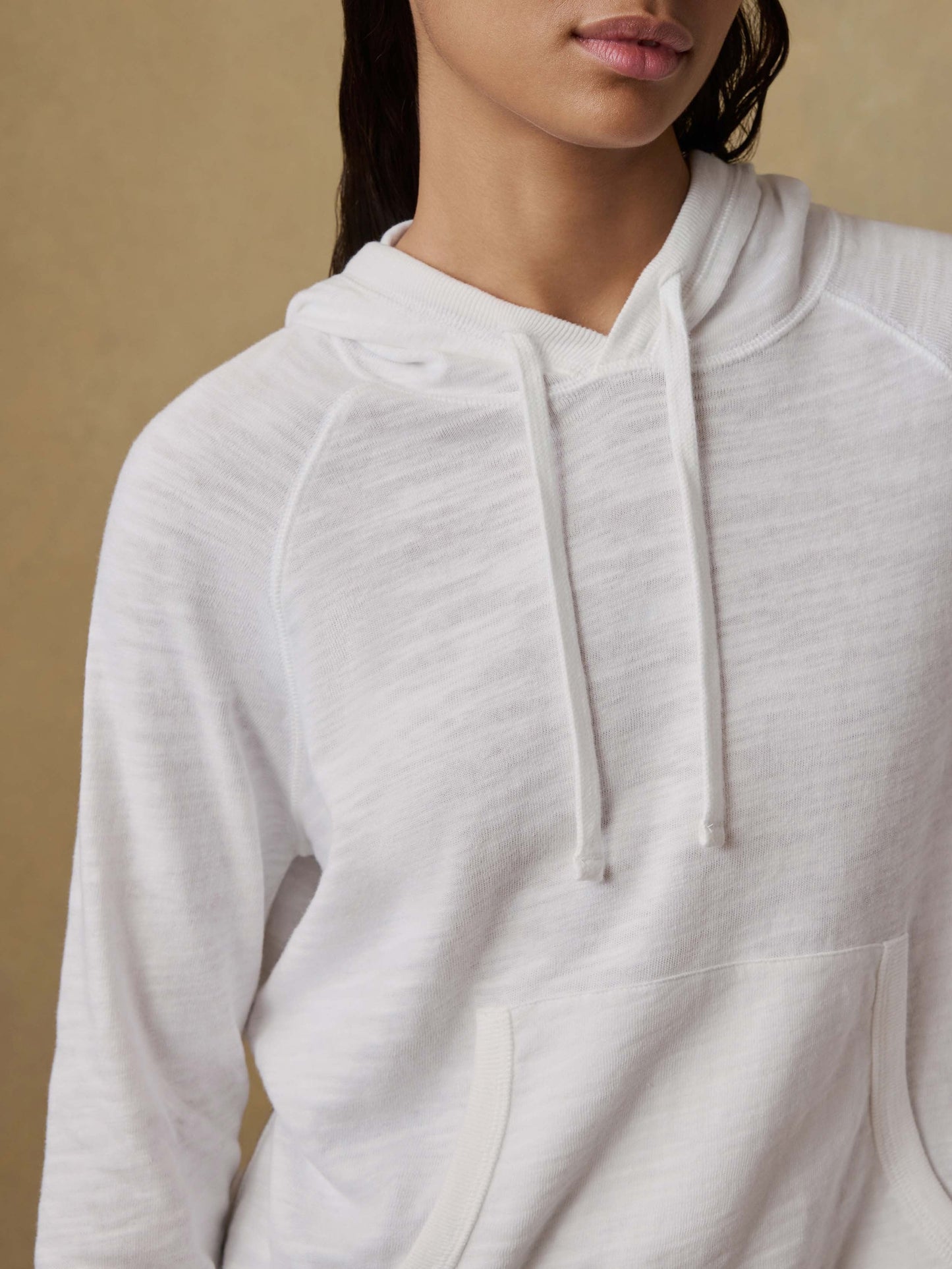 Sunwashed Organic Hoodie - White