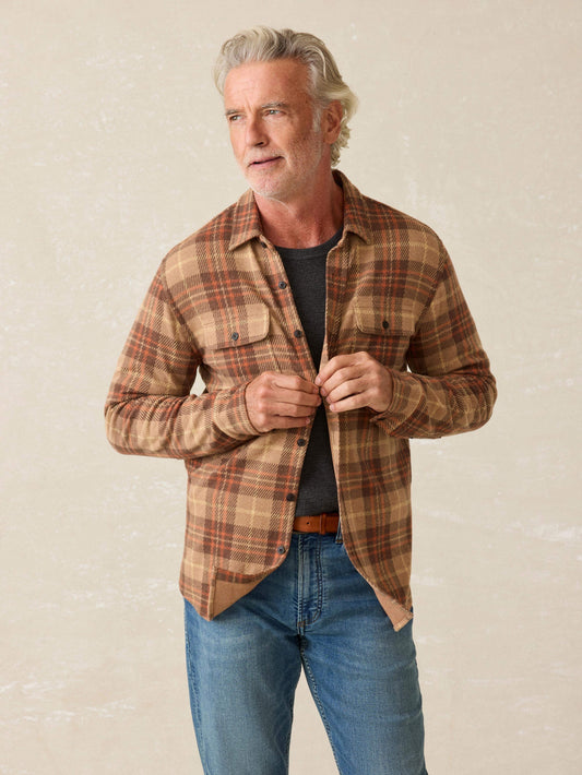 LegendTM Sweater Shirt - Cedar Sands Plaid
