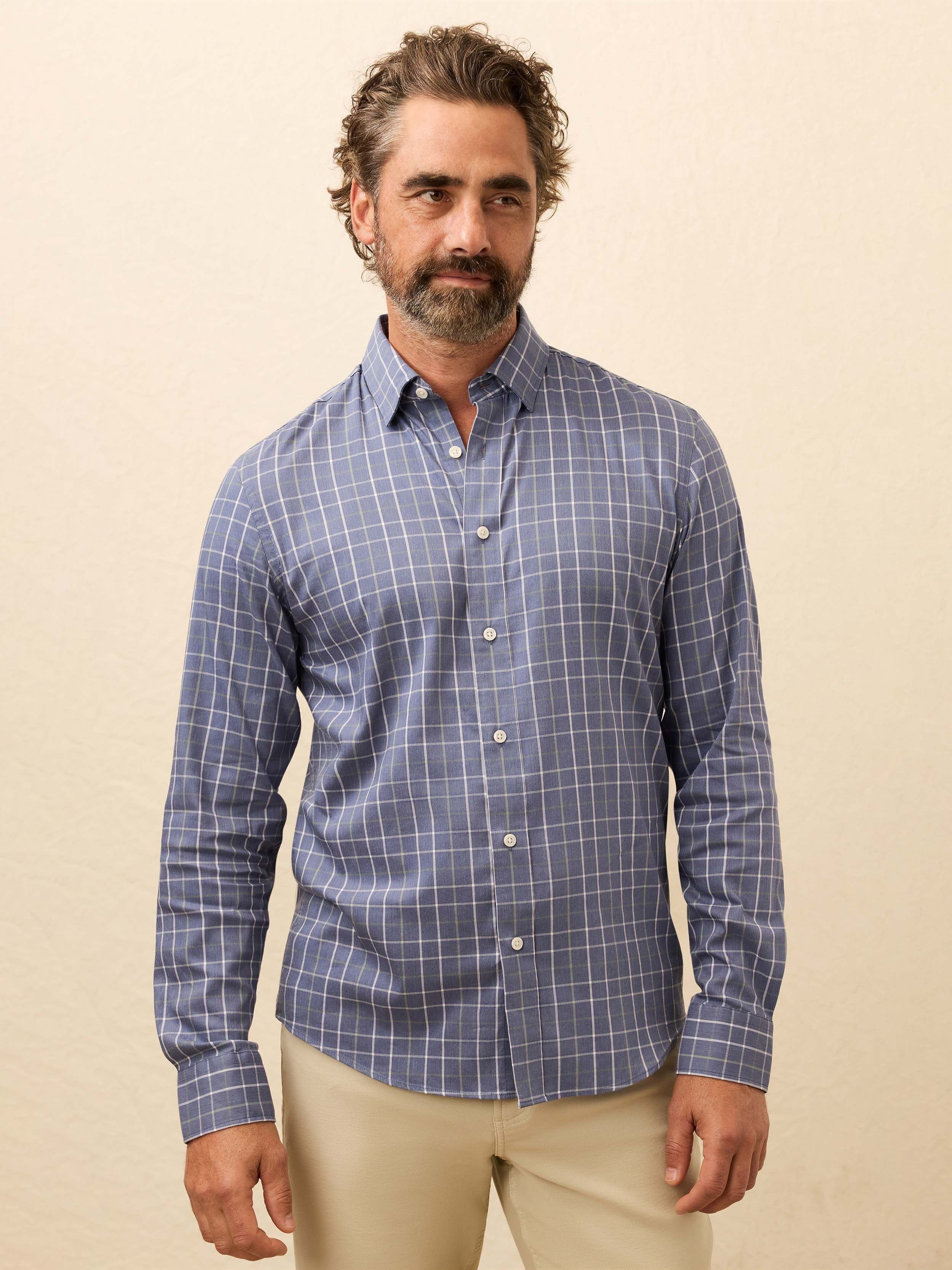 The MovementTM Shirt - Blue Wall Plaid