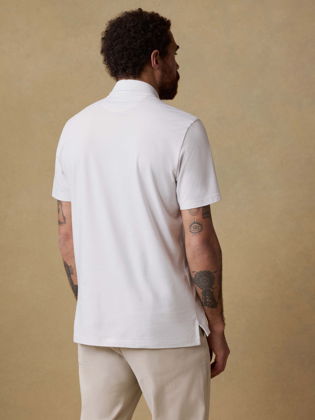 Short-Sleeve MovementTM Pique Polo - Pure White