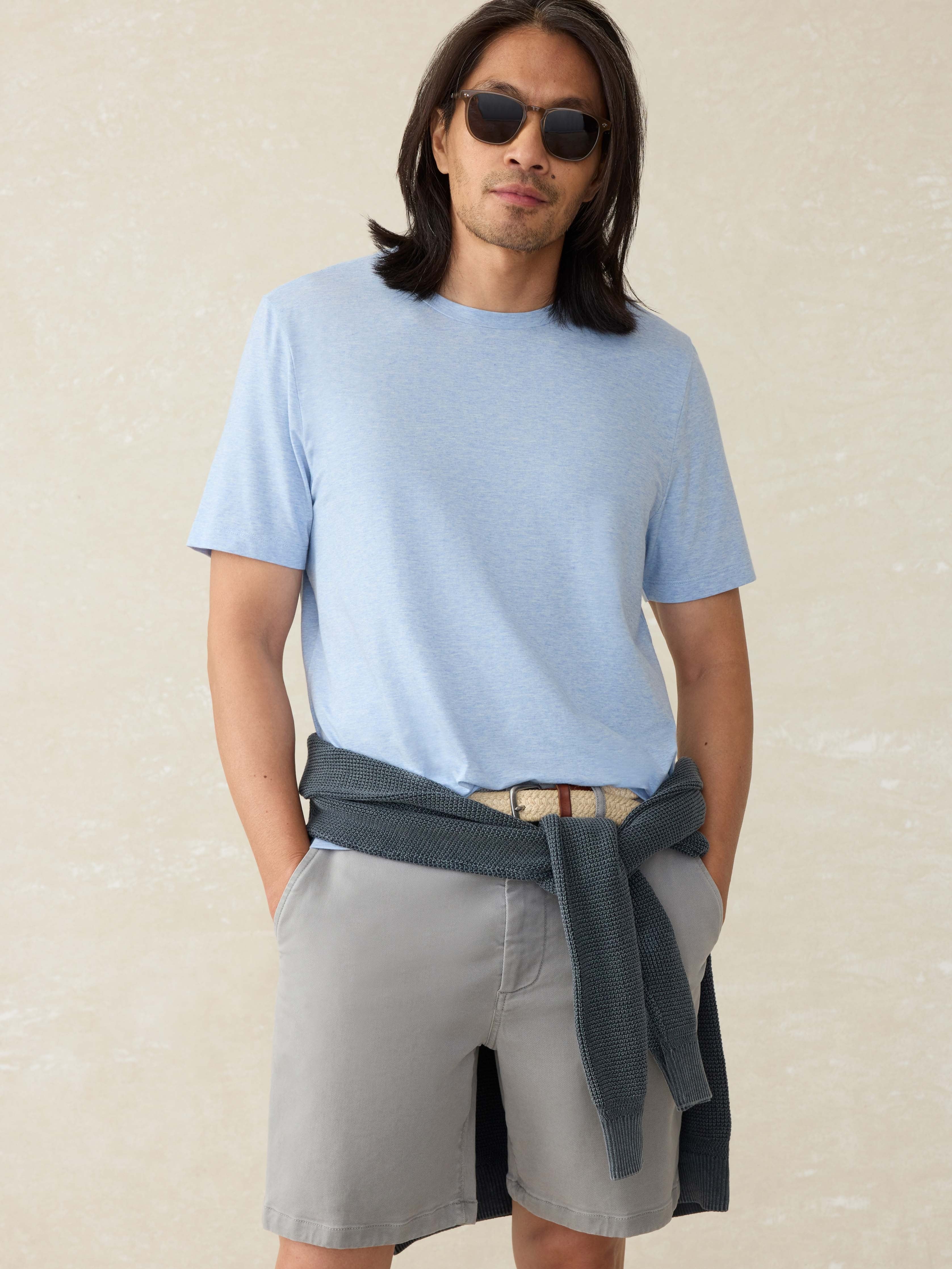 Short-Sleeve MovementTM T-Shirt - Cardiff Blue Heather
