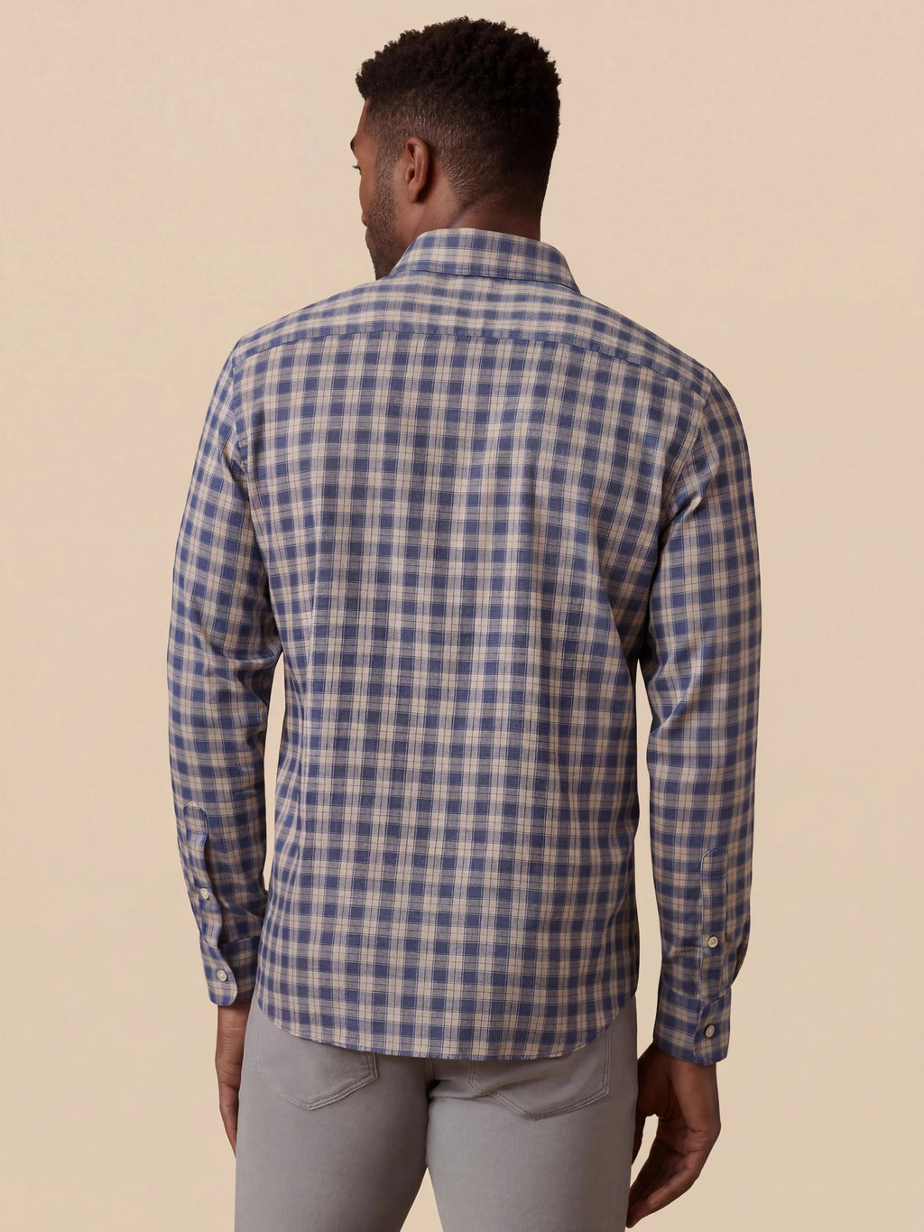 MovementTM Monterey Shirt - Navy Seas Plaid