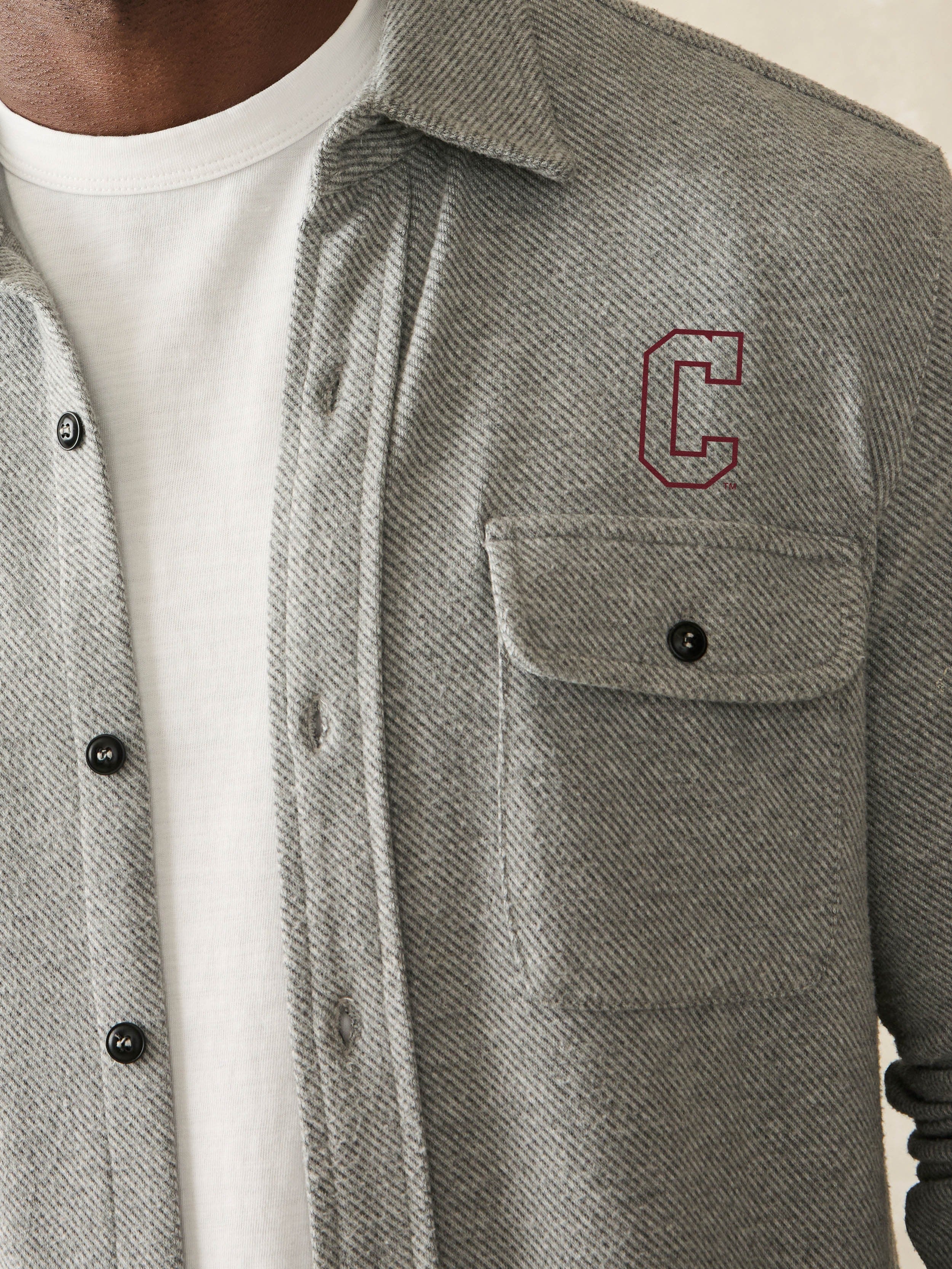 College of Charleston LegendTM Sweater Shirt - Fossil Grey Twill