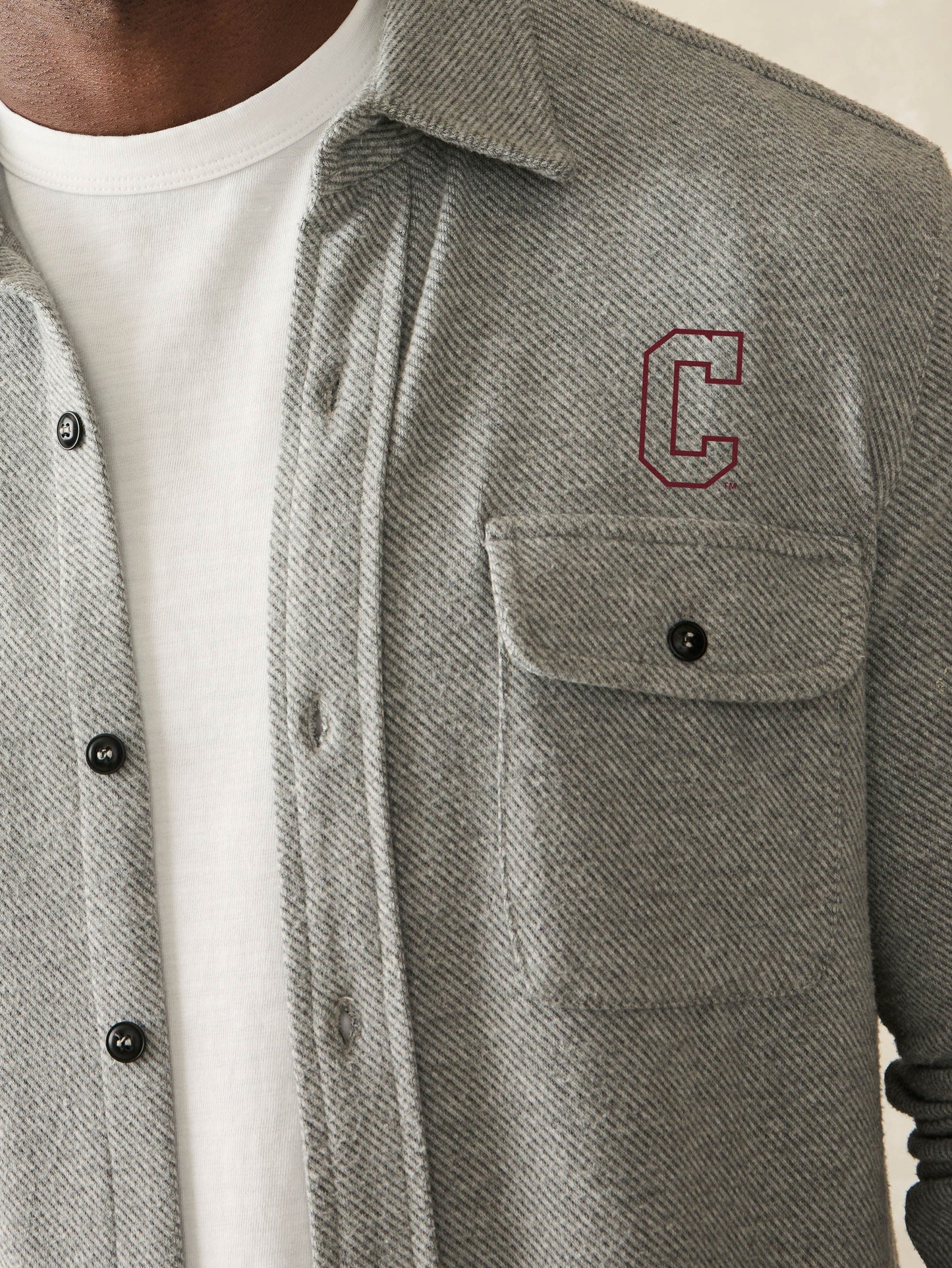 College of Charleston LegendTM Sweater Shirt - Fossil Grey Twill