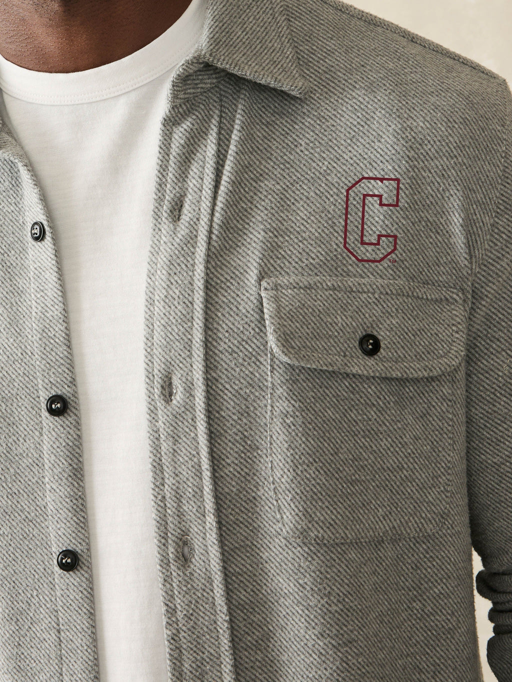 College of Charleston LegendTM Sweater Shirt - Fossil Grey Twill