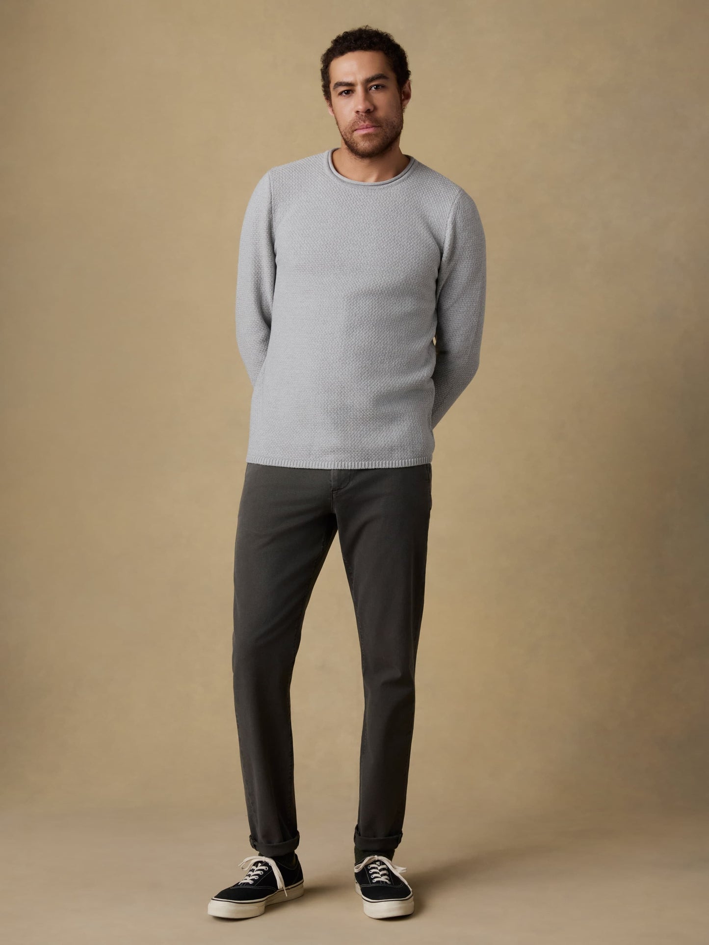 Sunwashed Dockside Sweater - Sierra Grey Heather