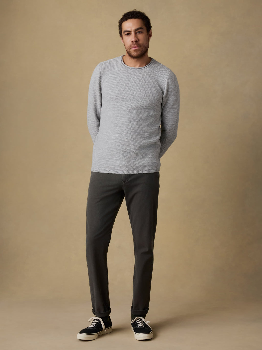 Sunwashed Dockside Sweater - Sierra Grey Heather