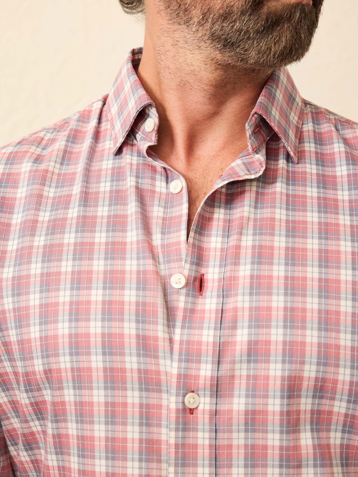 The MovementTM Shirt - Red Charcoal Plaid