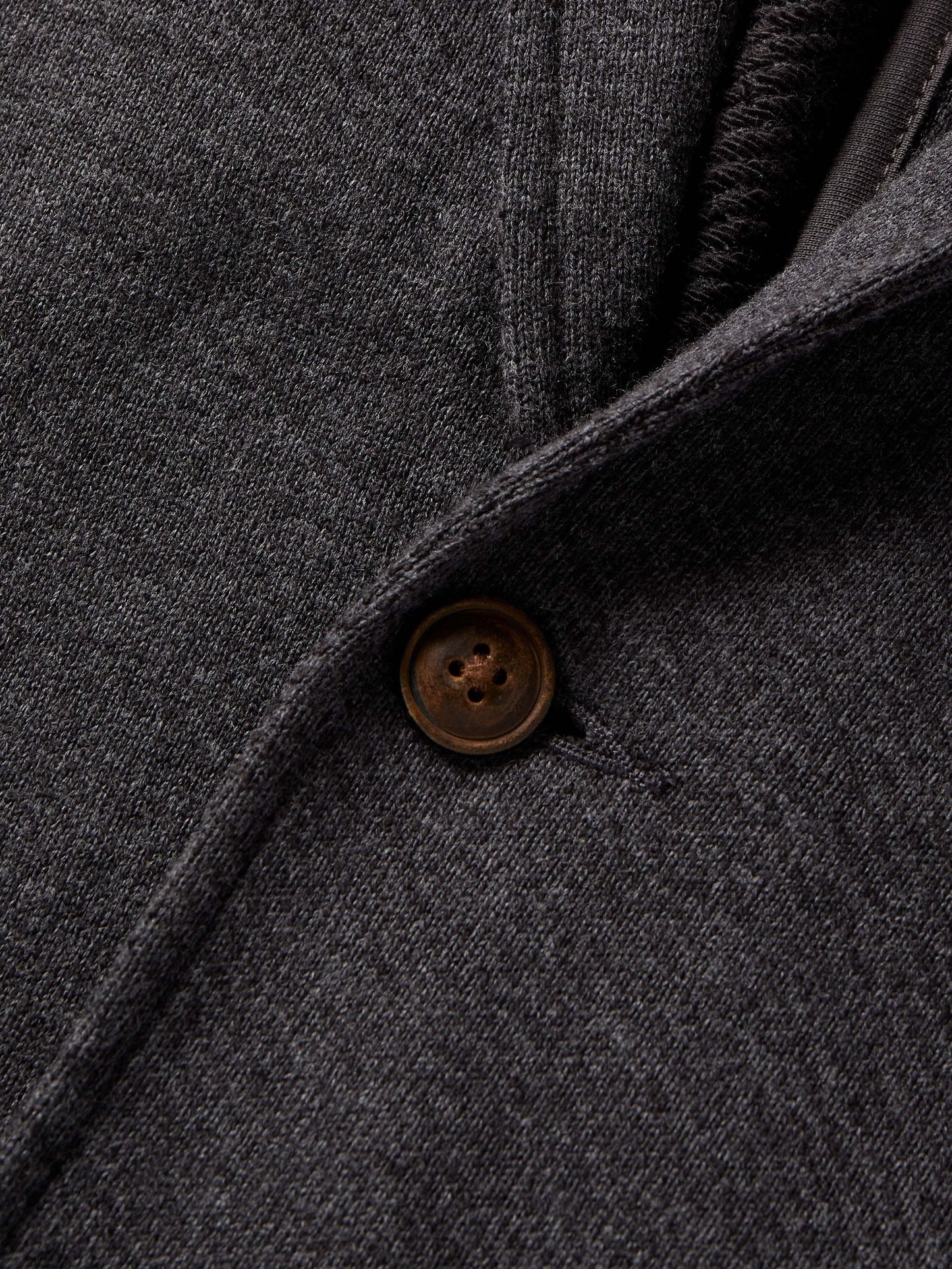 Inlet Knit Blazer (Short) - Black Sky Melange