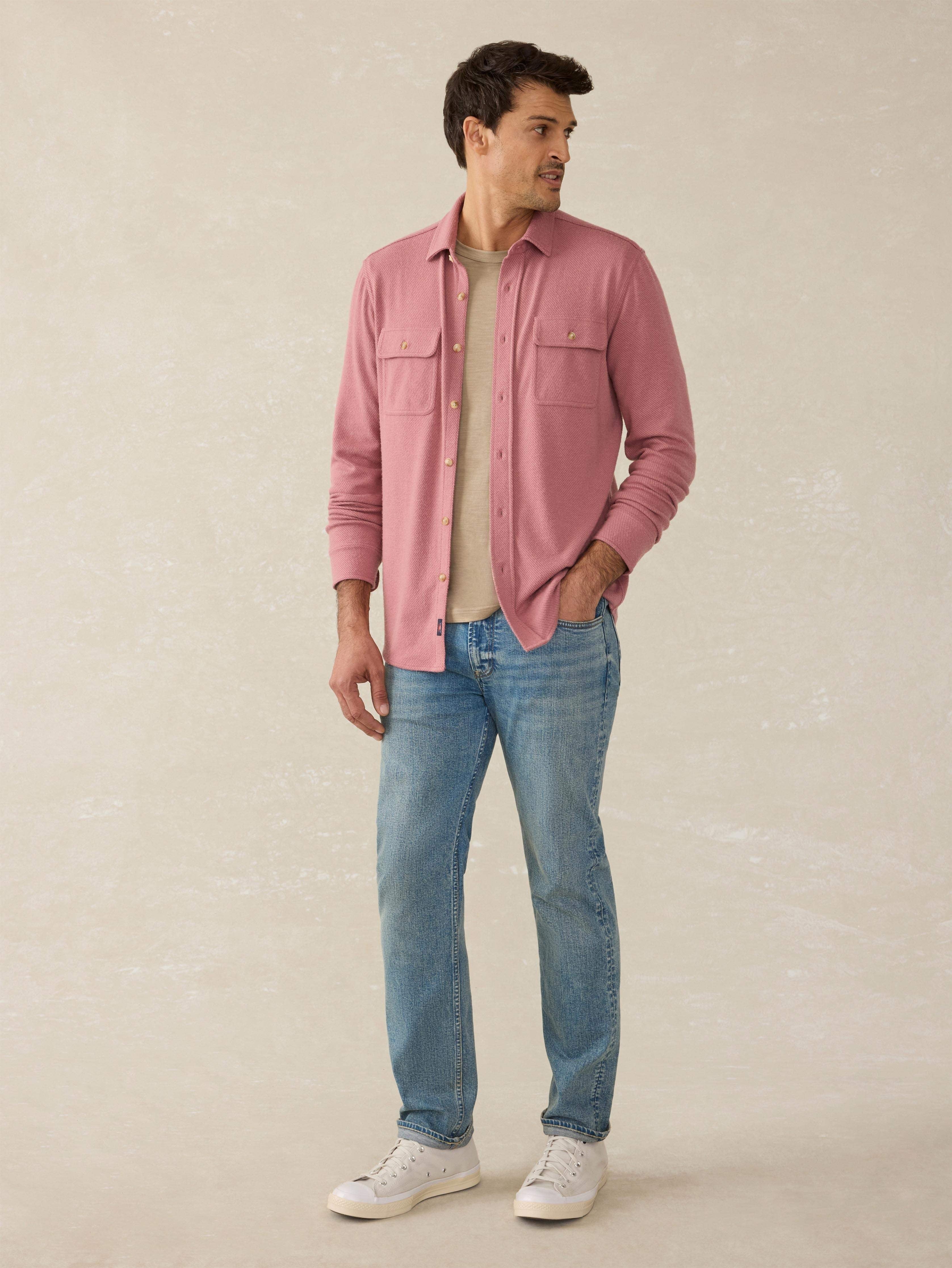 LegendTM Sweater Shirt - Sandstone Red Twill