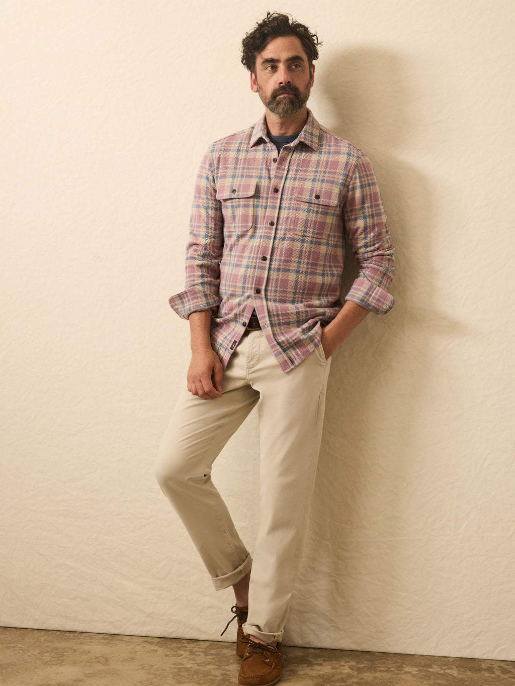 LegendTM Sweater Shirt - Cedar Shore Plaid