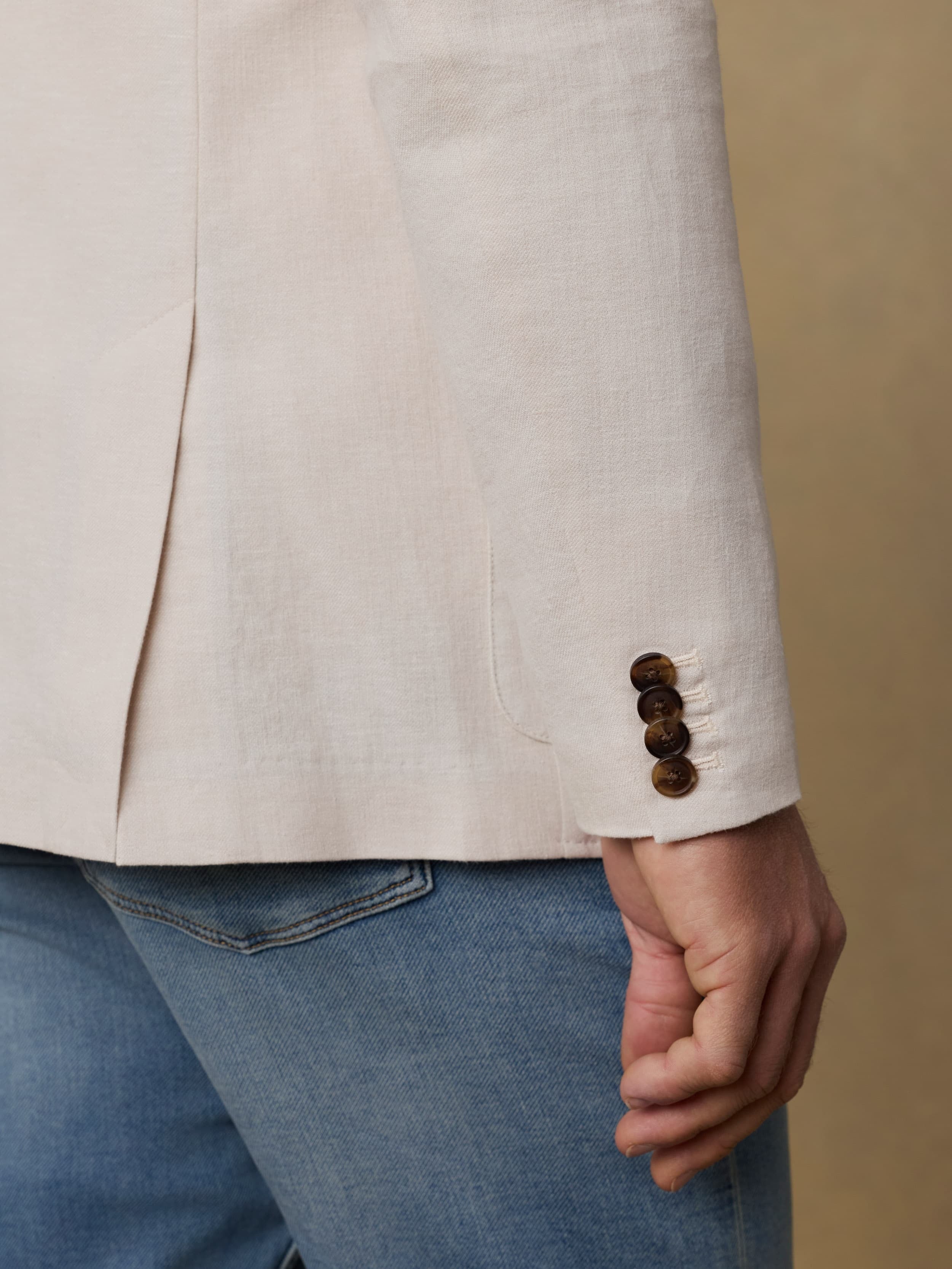 MovementTM Linen Blazer - Dorset Sand