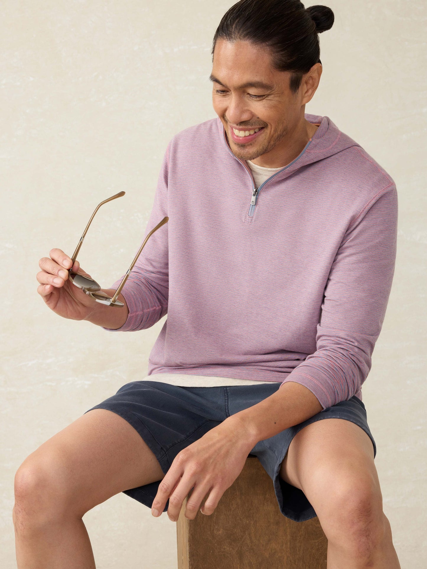 MovementTM Hoodie - Rose Creek Stripe