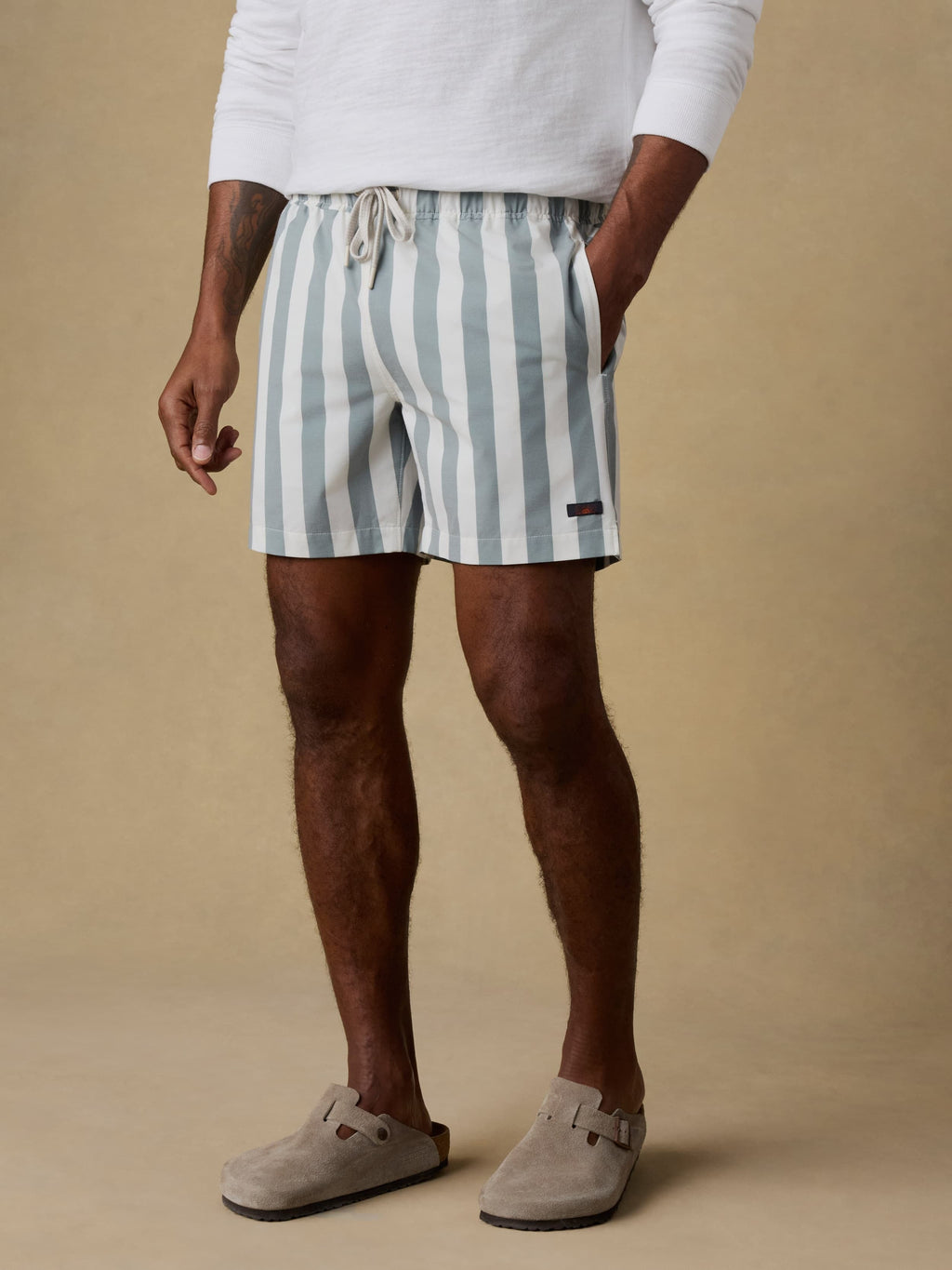 All DayTM Trunk (6") - Sage Awning Stripe