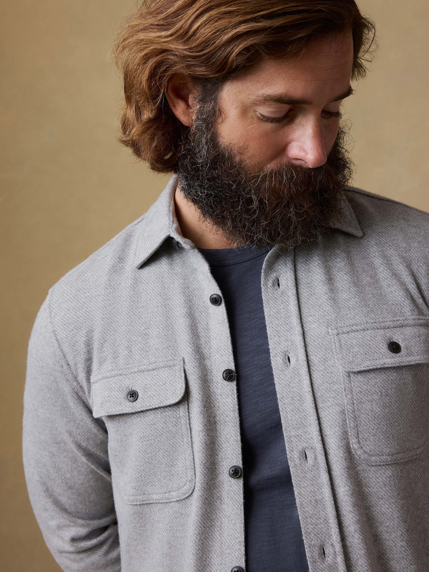 LegendTM Sweater Shirt - Fossil Grey Twill