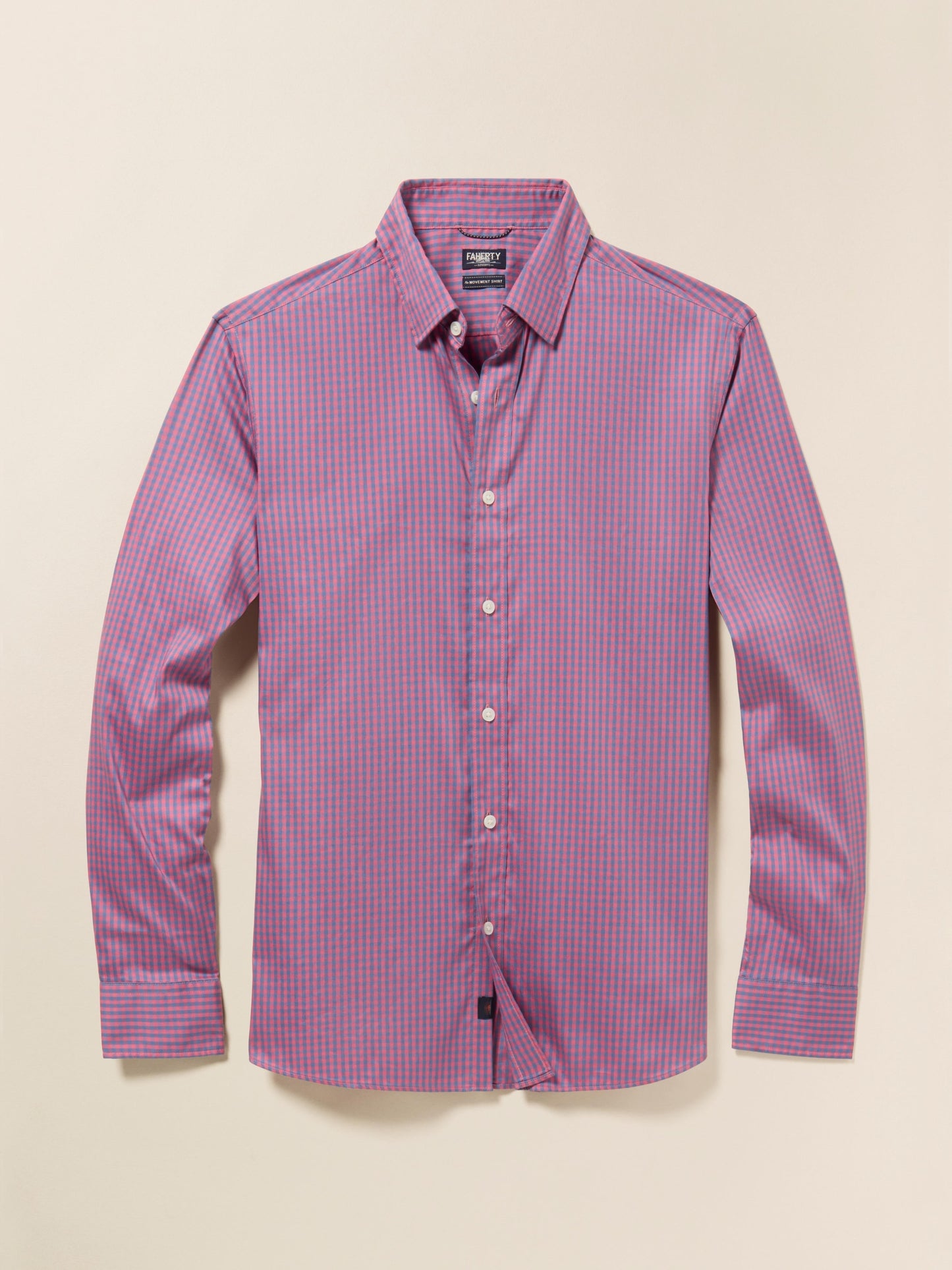 The MovementTM Shirt - Blue Rose Gingham