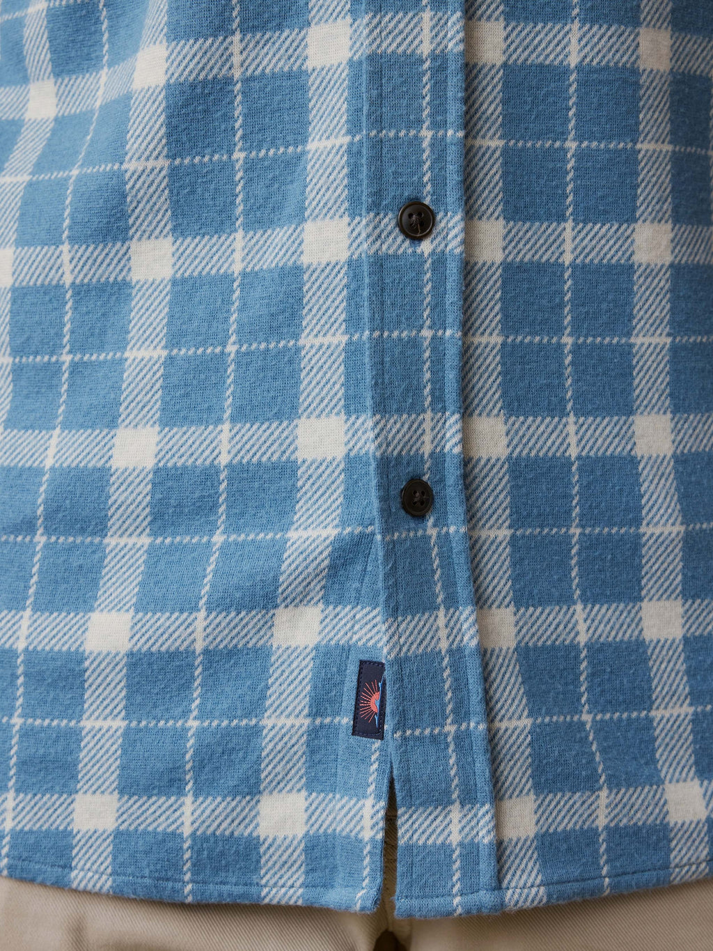 LegendTM Sweater Shirt - Blue Landing Plaid