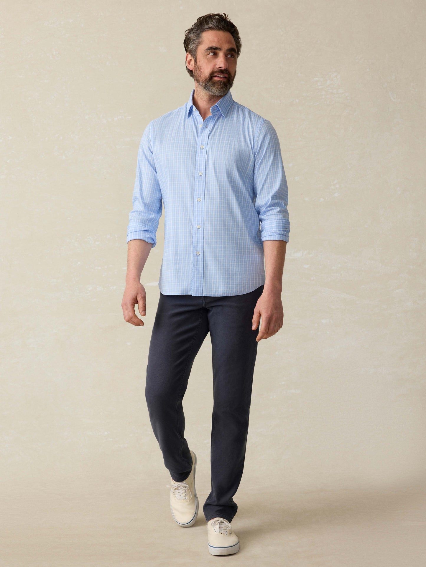 The MovementTM Shirt - Sky Shore Plaid
