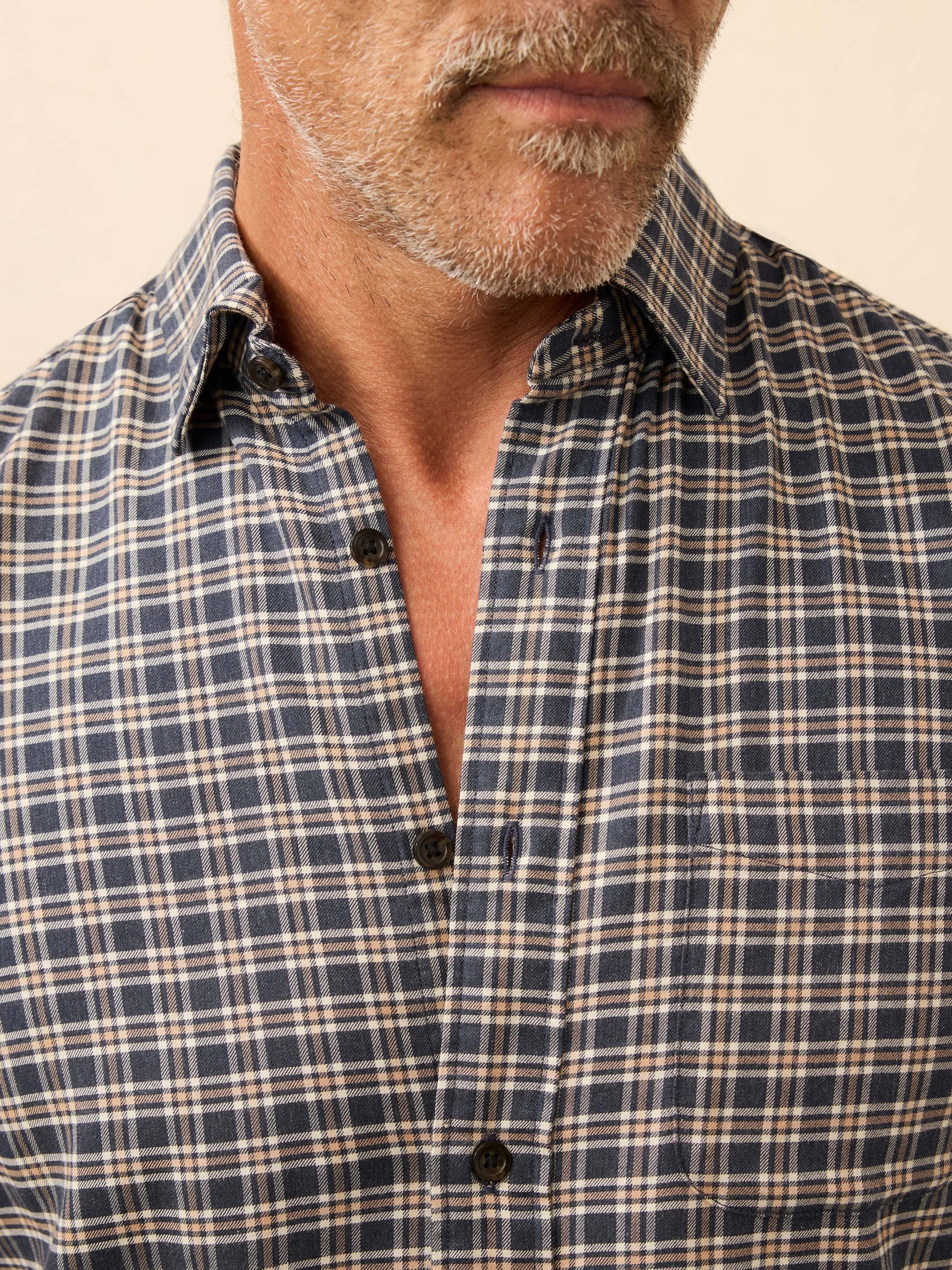 MovementTM Brushed Shirt - Lighthouse Point Plaid