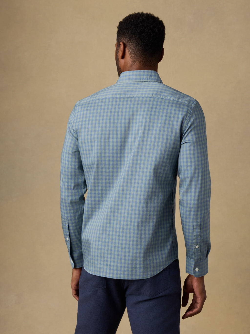 The MovementTM Shirt - Sage Marine Gingham