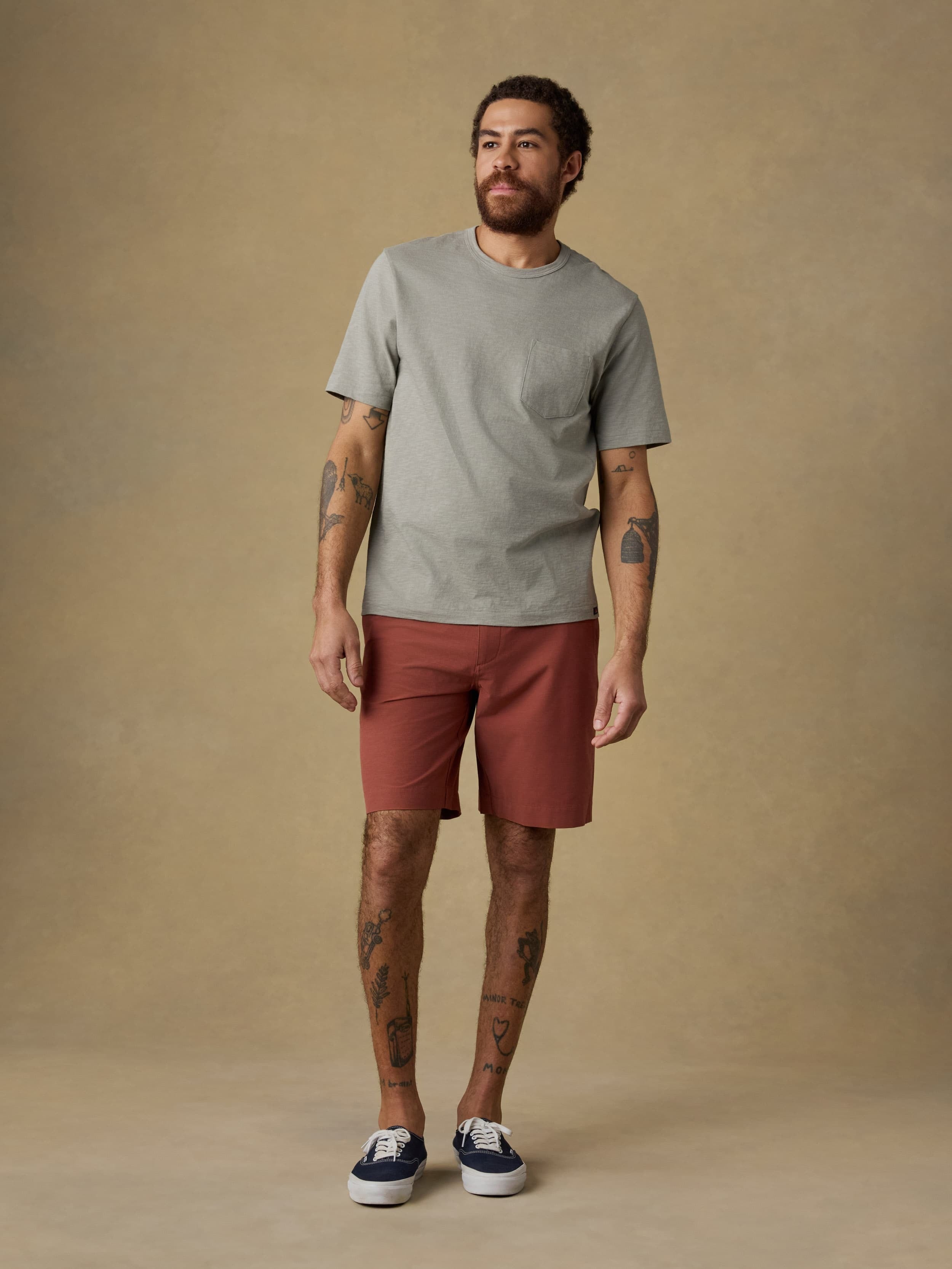 All DayTM Short (9") - Redwood