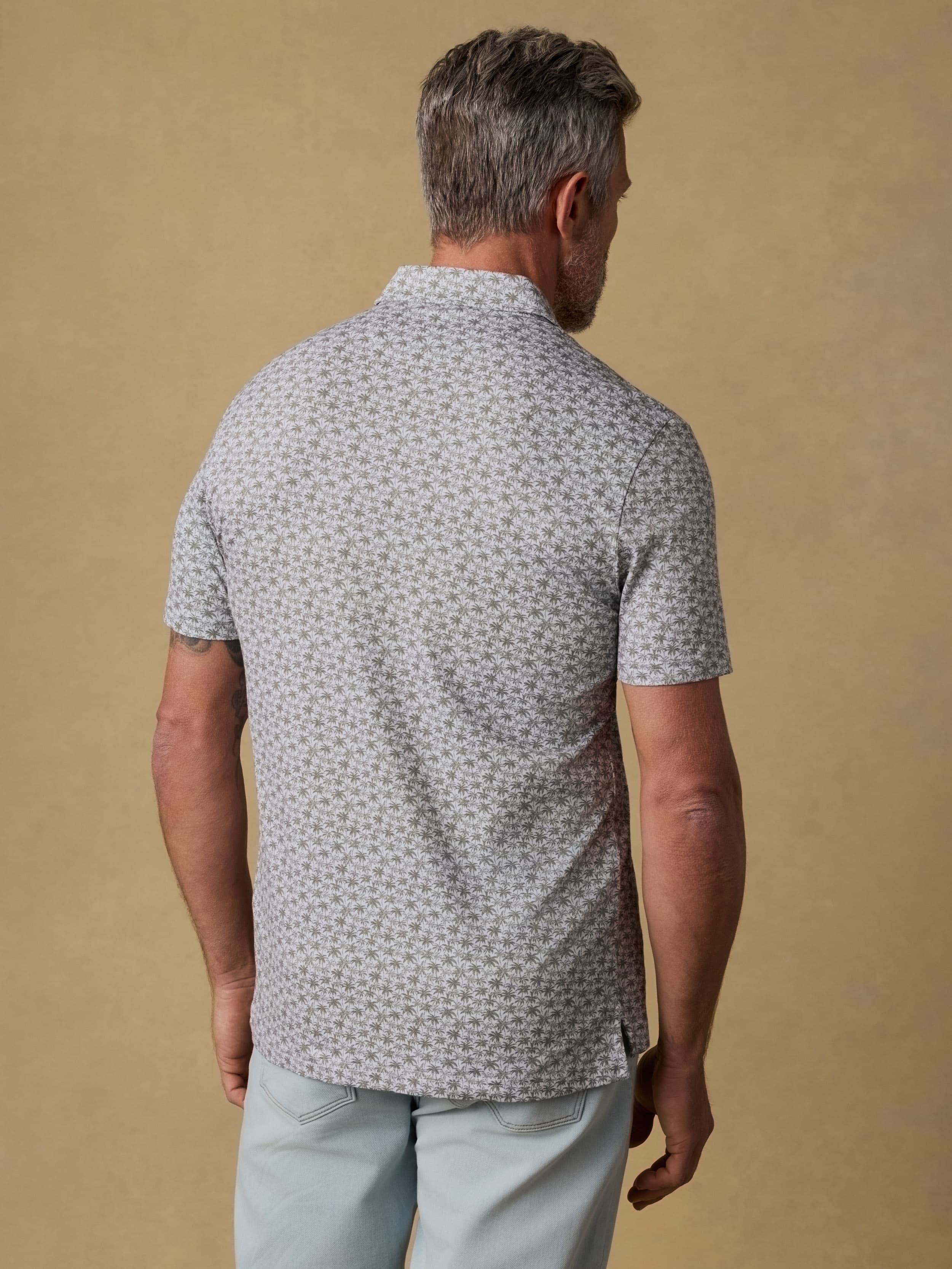 Short-Sleeve MovementTM Pique Polo - Olive Palm Beach