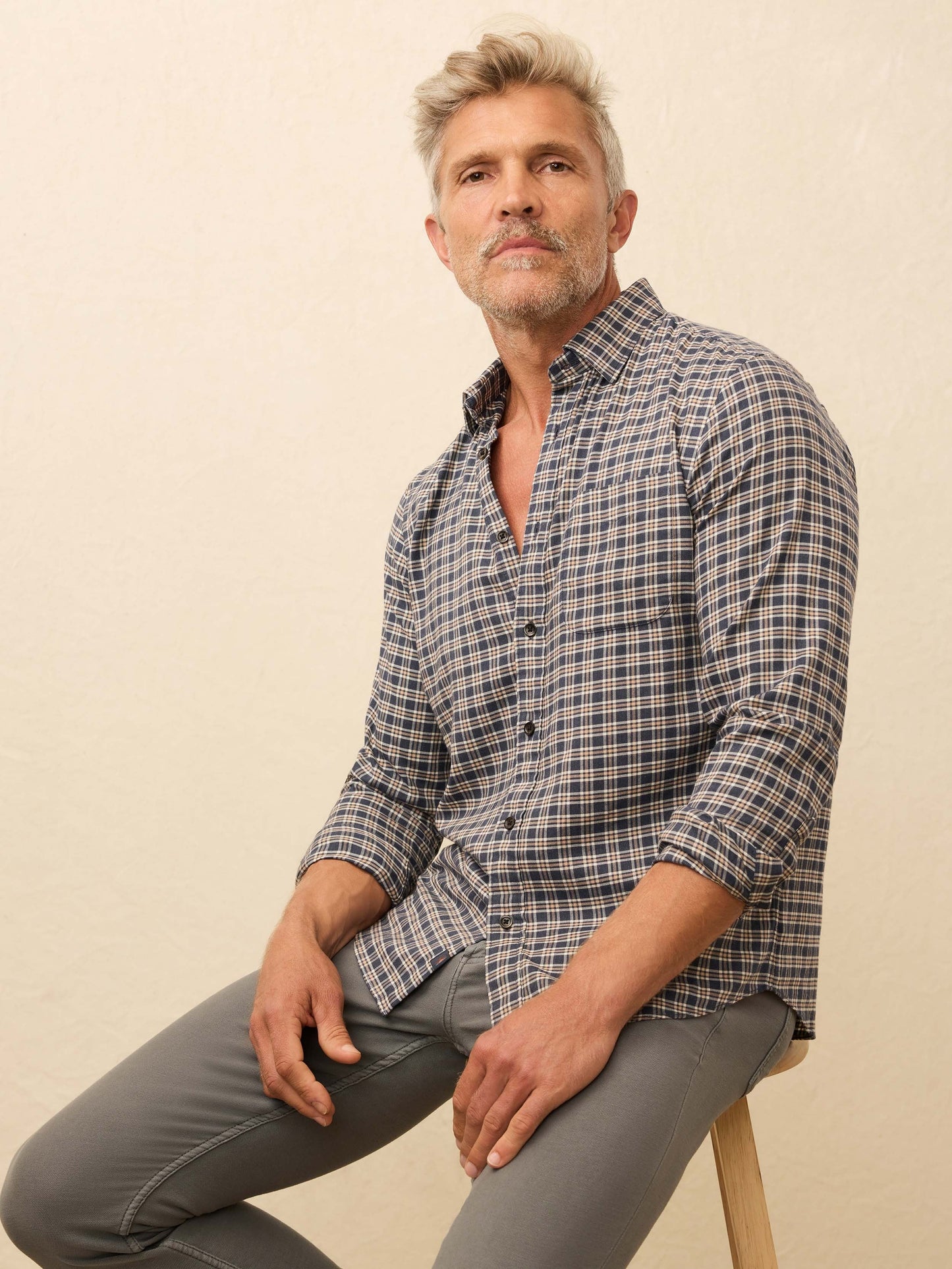 MovementTM Brushed Shirt - Lighthouse Point Plaid