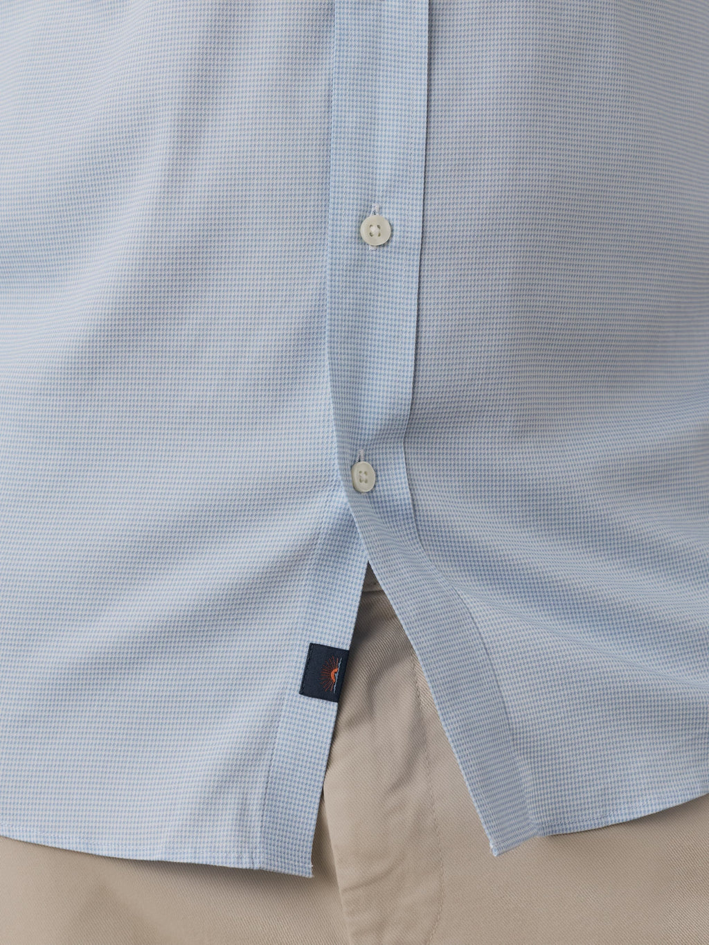 The MovementTM Shirt - Bermuda Blue Pincheck