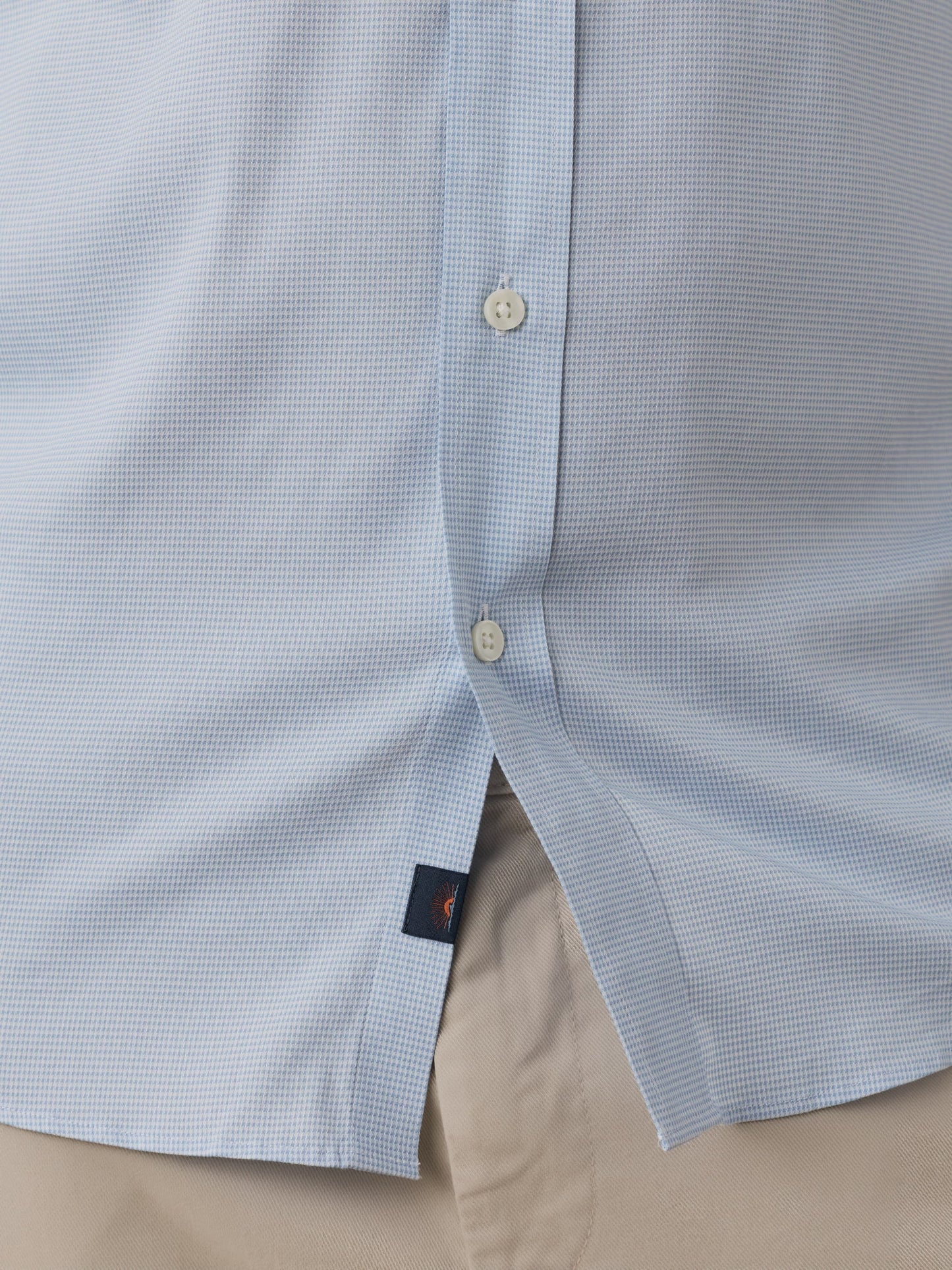 The MovementTM Shirt - Bermuda Blue Pincheck