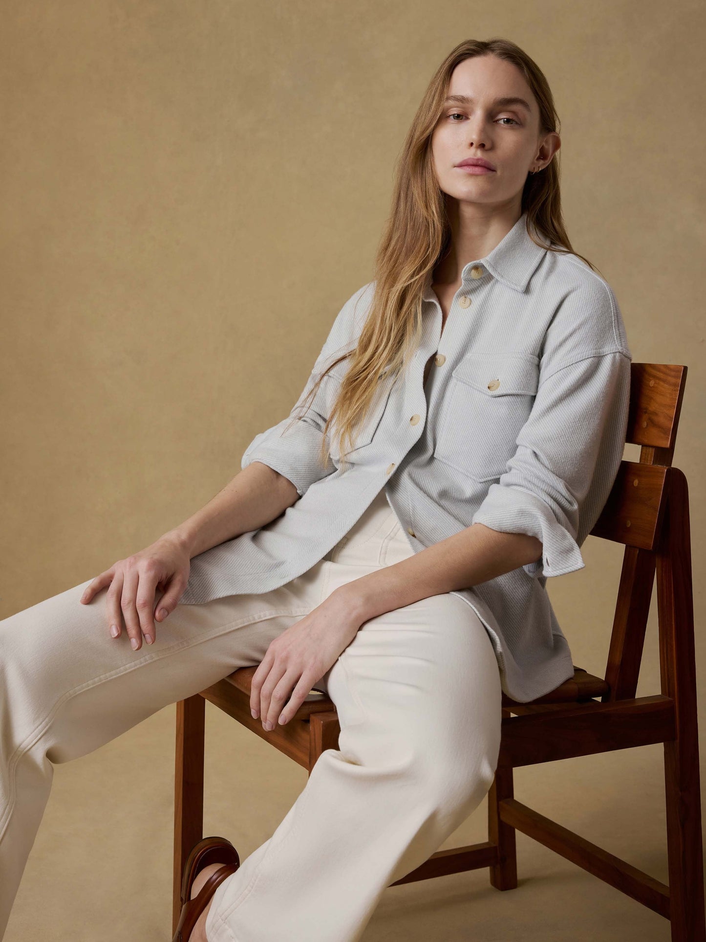 LegendTM Sweater Overshirt - Rain Cloud Twill