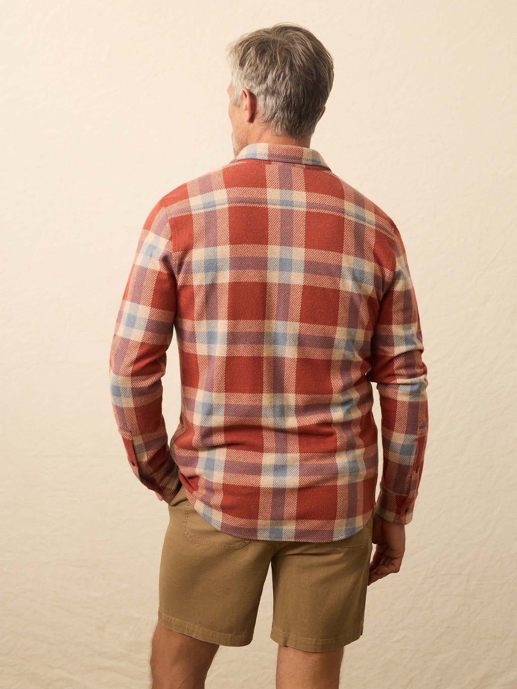 LegendTM Sweater Shirt - Copper Falls Plaid