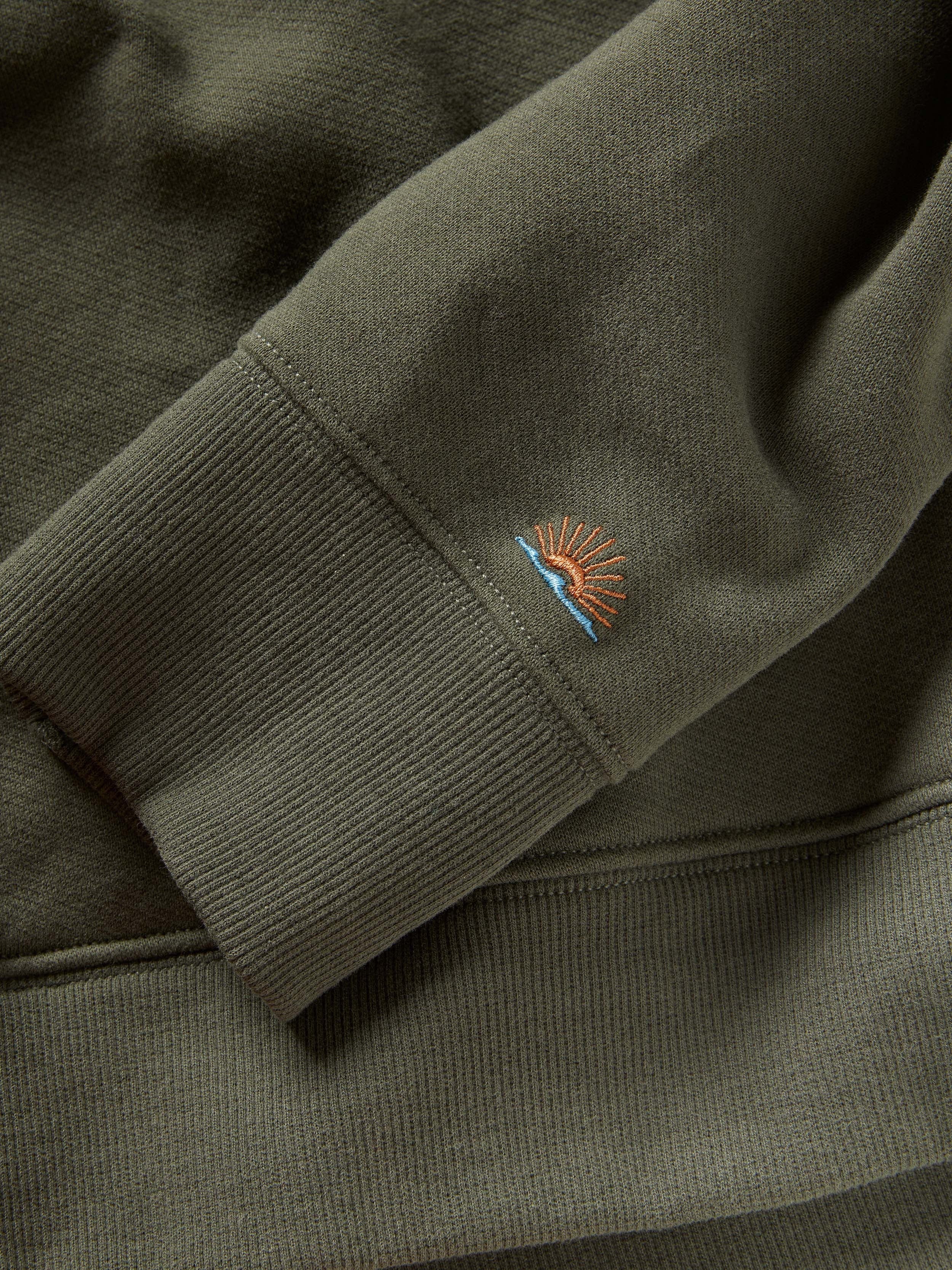 High Standard Fleece Hoodie - Fall Evergreen