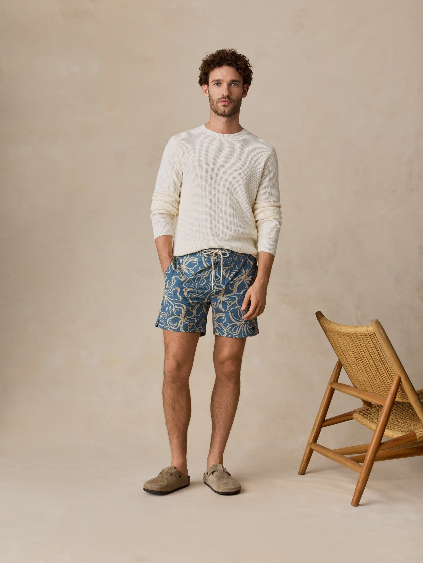 All DayTM Boardshort - Aqua Sand Blossom